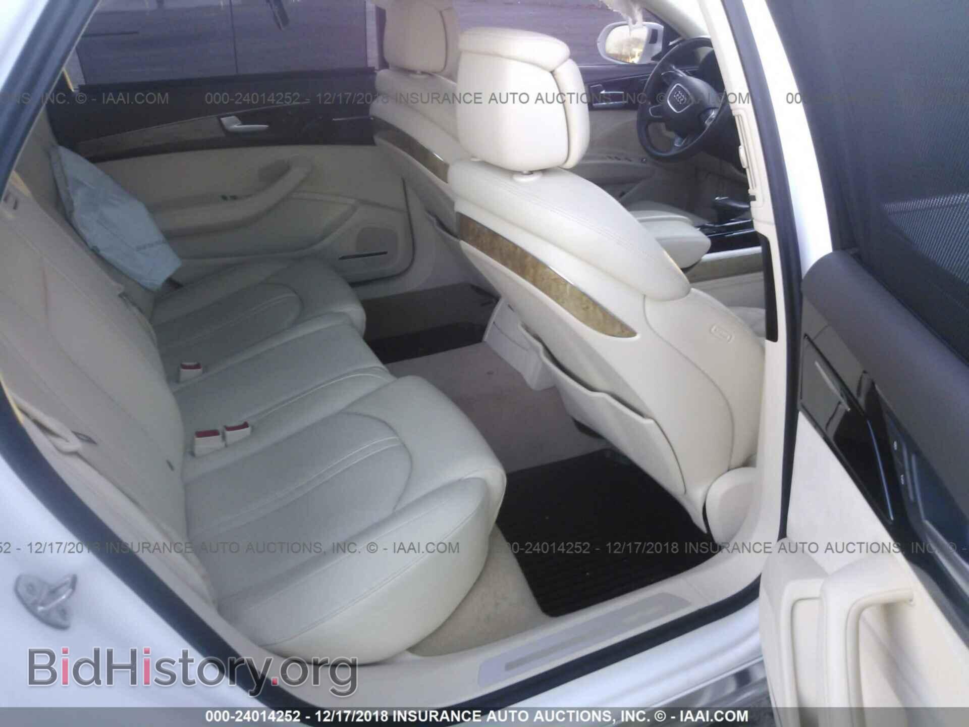 2012 AUDI A8 - VIN: WAURVAFD0CN004630 - Photo 8