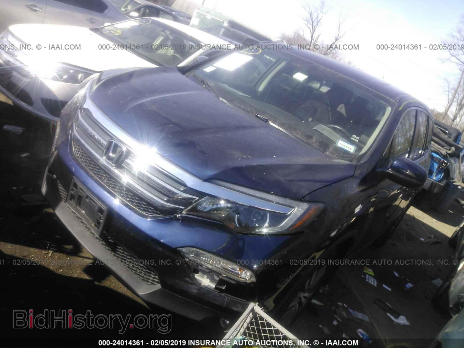 2016 HONDA PILOT - VIN: 5FNYF6H84GB032590 - Фото 2