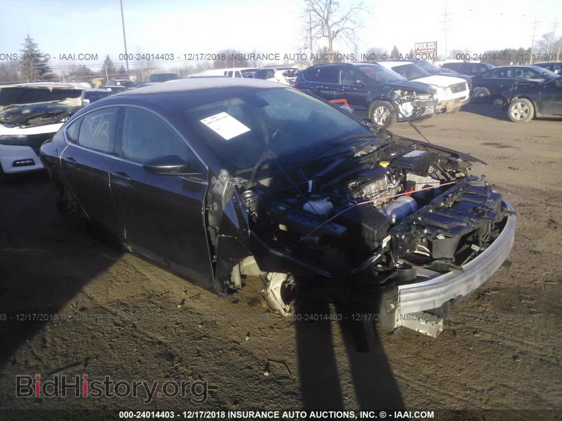Photo 1C3CCCABXGN105717 - CHRYSLER 200 2016