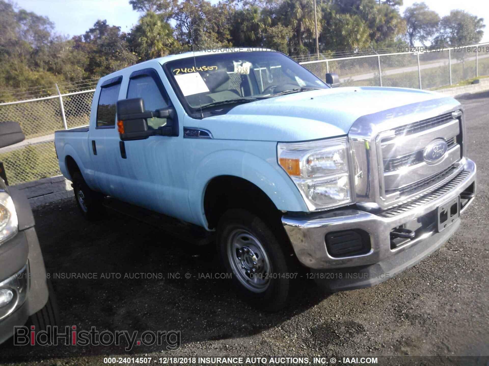 Фотография 1FT7W2B6XEEA61277 - FORD F250 2014