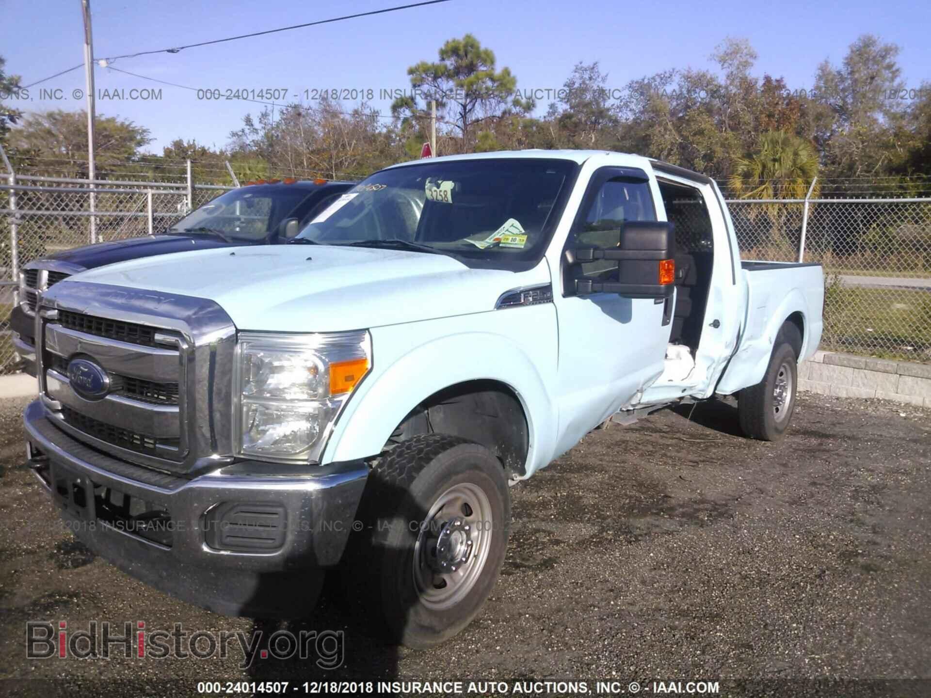 2014 FORD F250 - VIN: 1FT7W2B6XEEA61277 - Фото 2