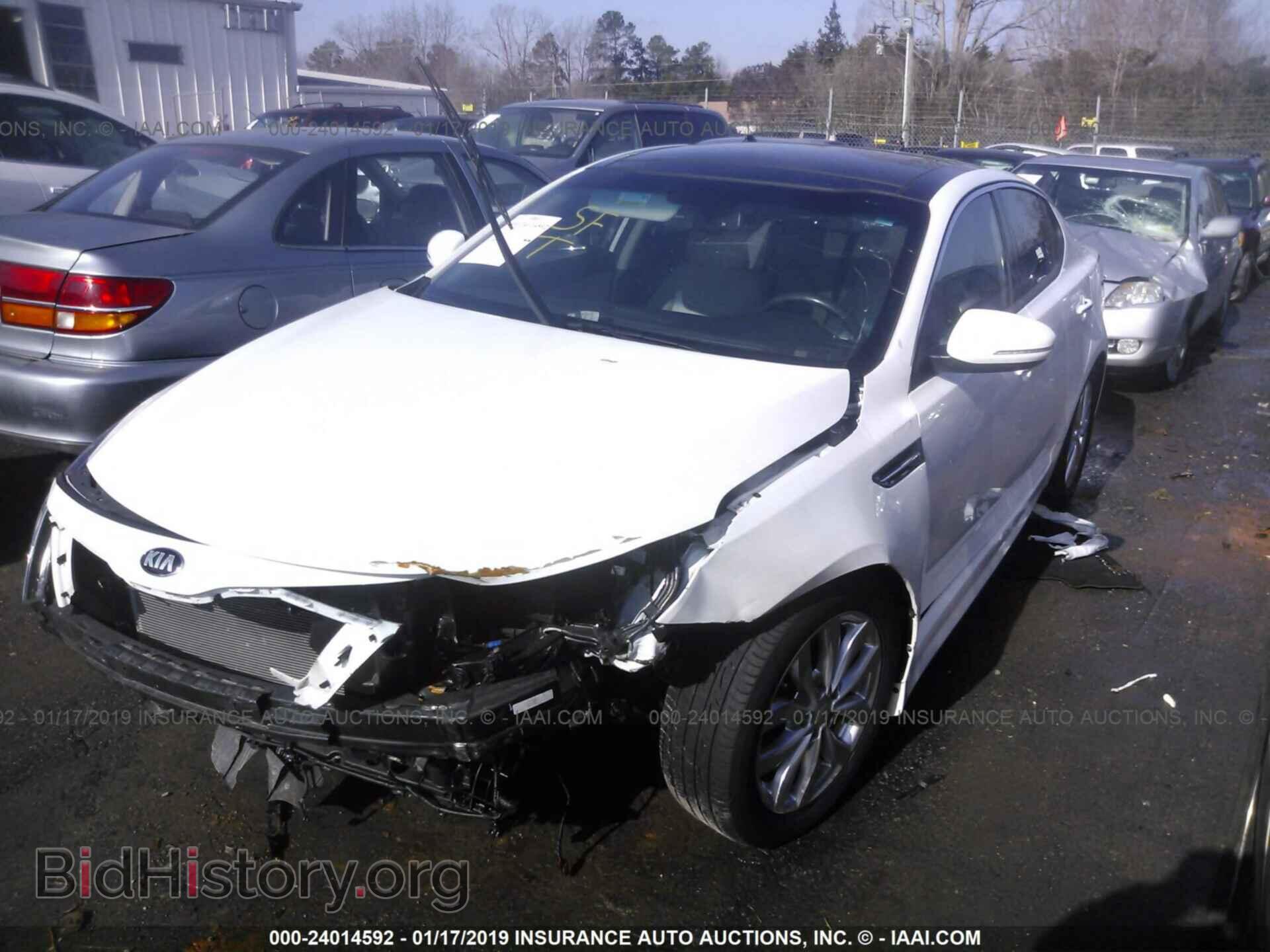2015 KIA OPTIMA - VIN: 5XXGN4A73FG497619 - Photo 2