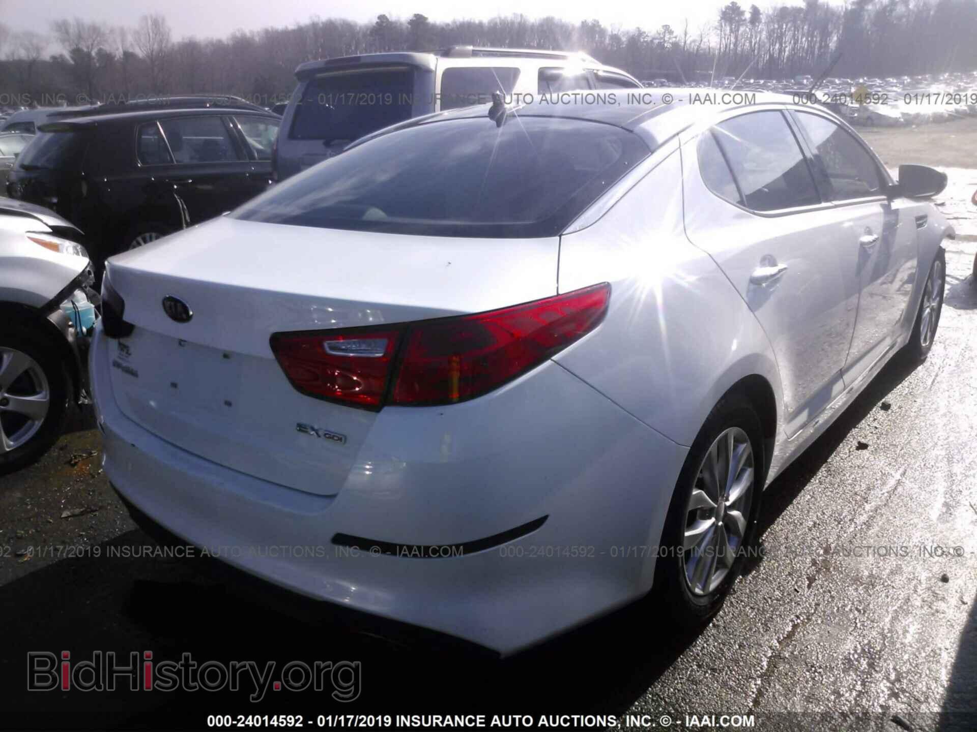 2015 KIA OPTIMA - VIN: 5XXGN4A73FG497619 - Photo 4