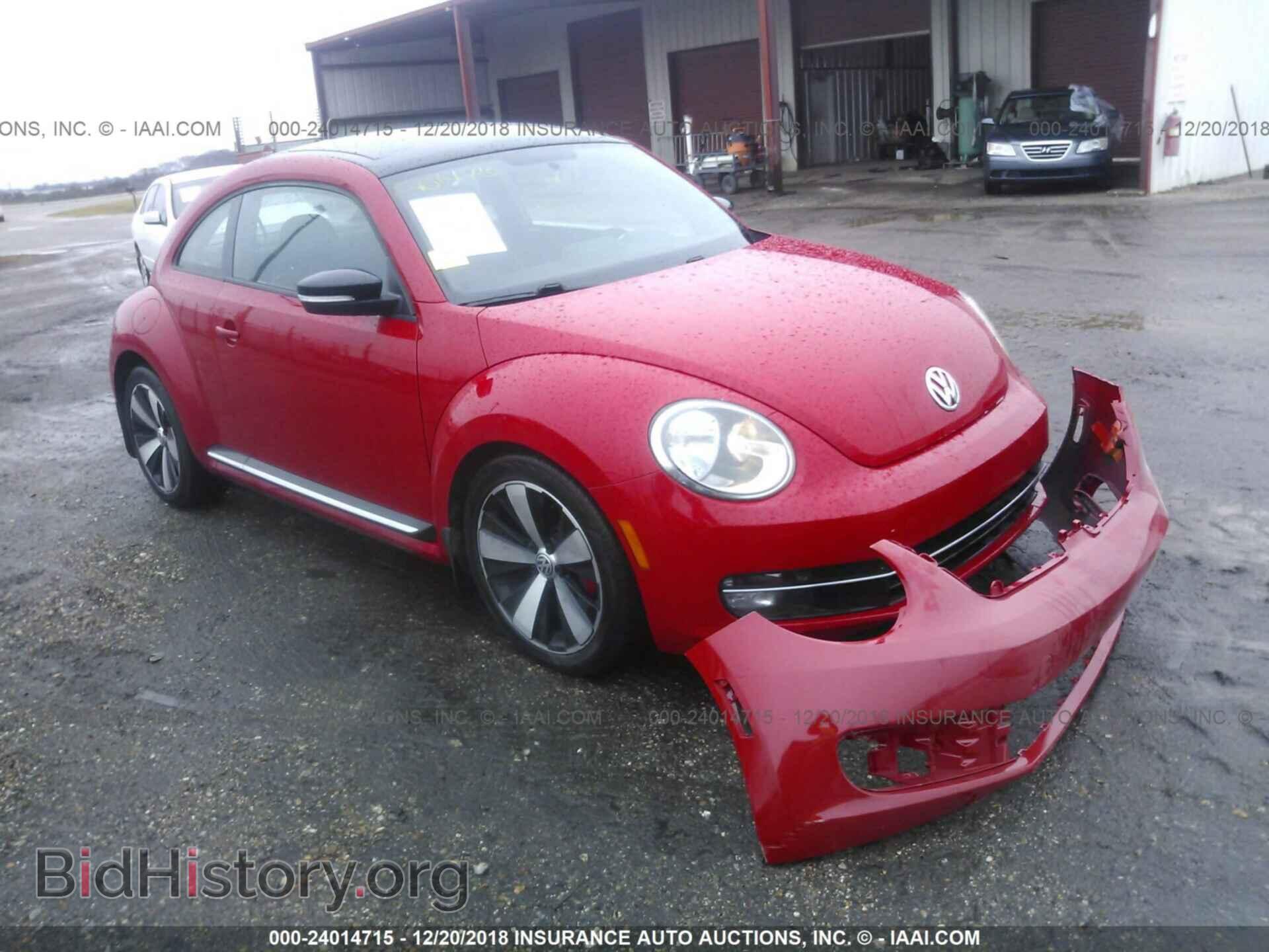 Фотография 3VWVA7AT5CM651272 - VOLKSWAGEN BEETLE 2012
