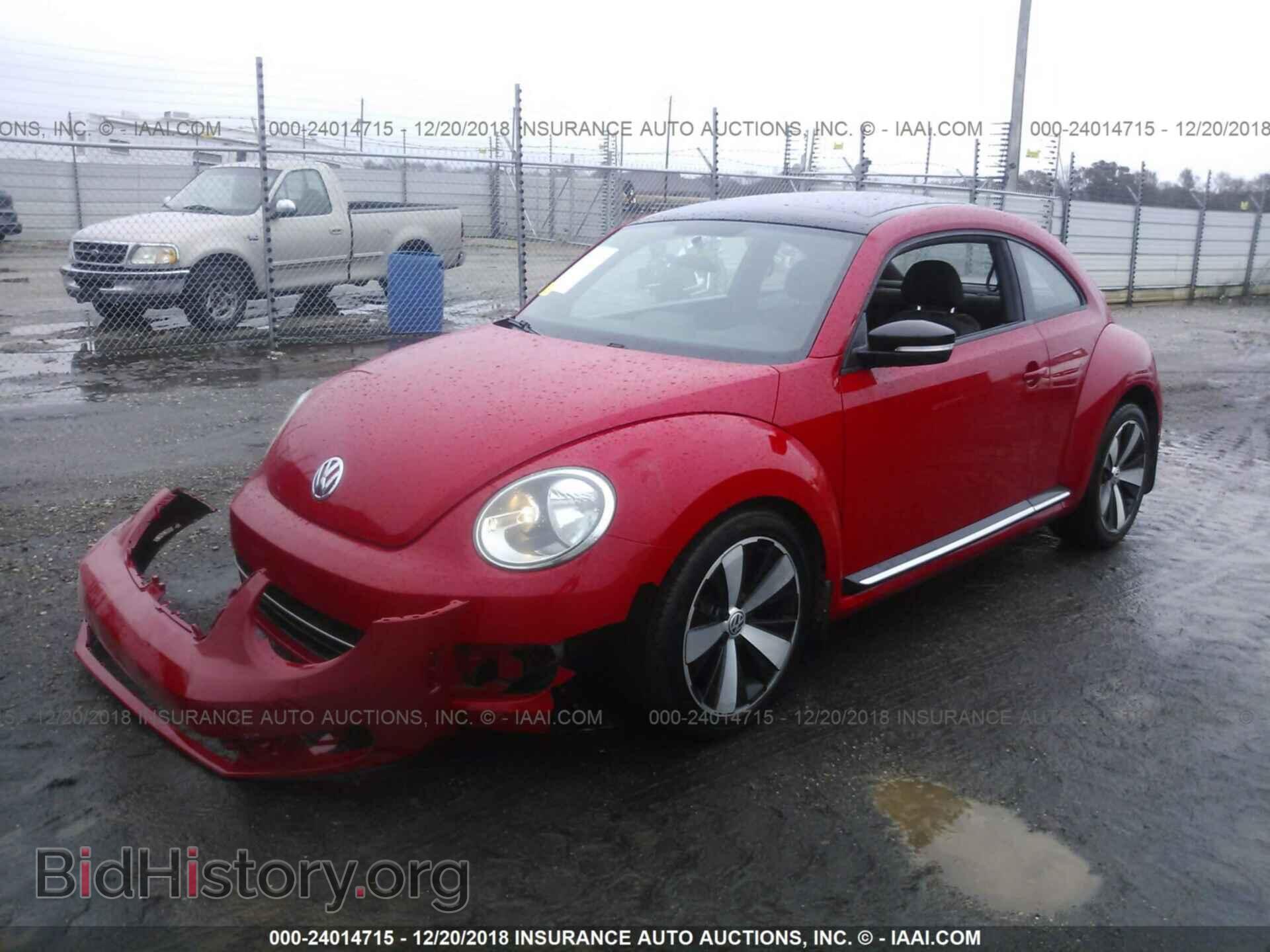 2012 VOLKSWAGEN BEETLE - VIN: 3VWVA7AT5CM651272 - Фото 2