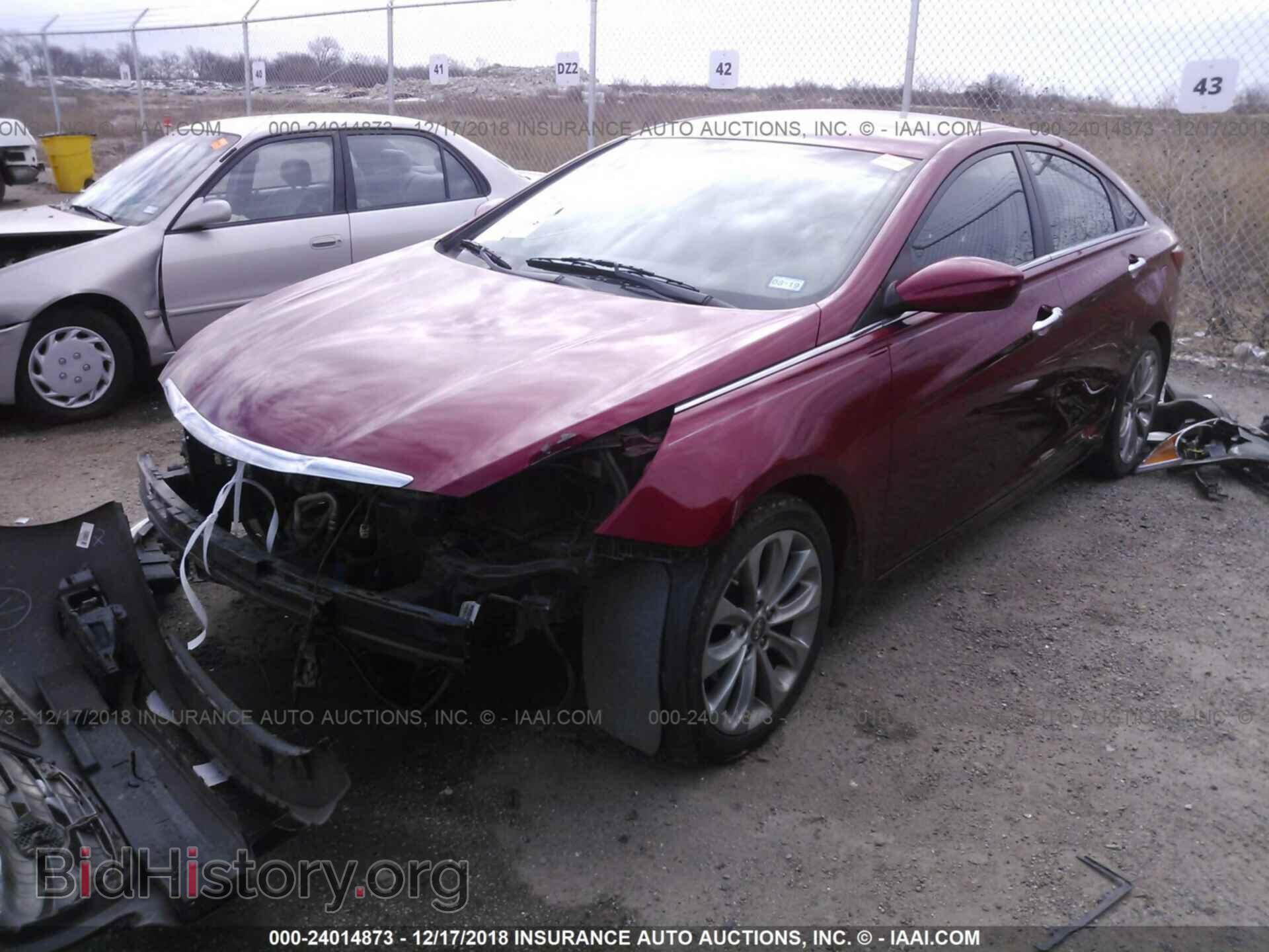 2012 HYUNDAI SONATA - VIN: 5NPEC4AC2CH362383 - Фото 2