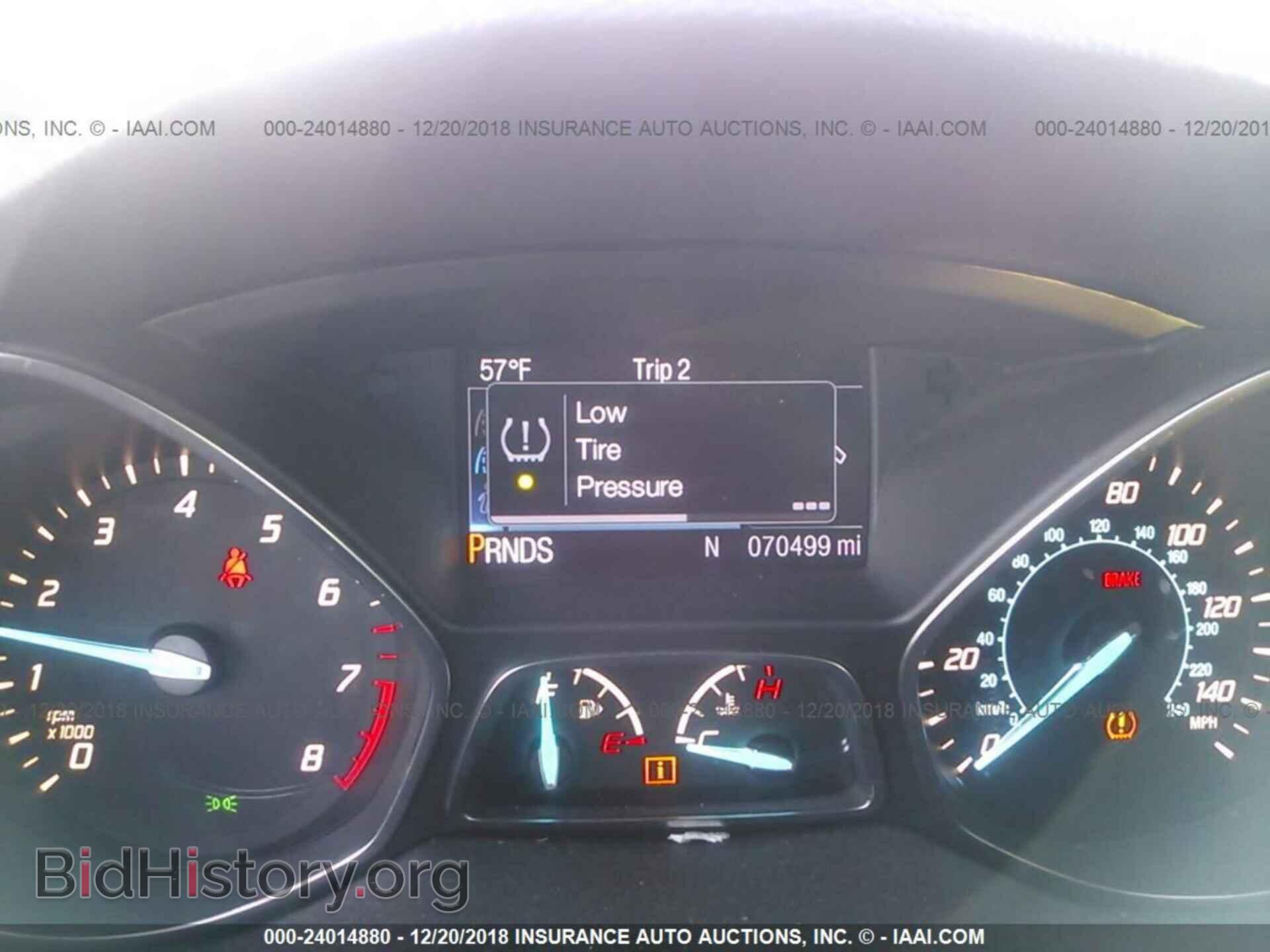 2014 FORD ESCAPE - VIN: 1FMCU0J96EUE25216 - Photo 7