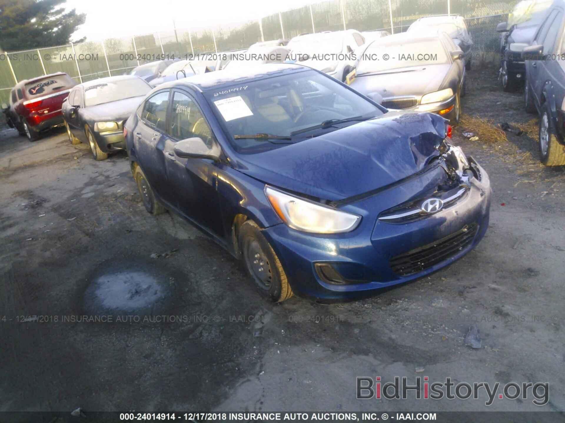 Photo KMHCT4AE9GU040033 - HYUNDAI ACCENT 2016