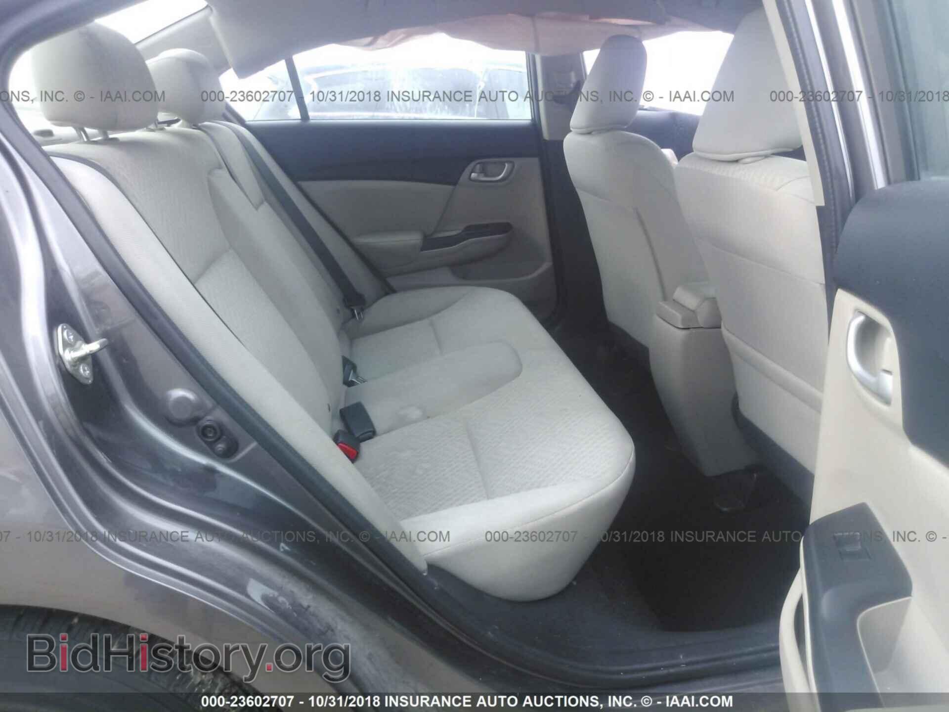 2014 HONDA CIVIC - VIN: 19XFB2F52EE034247 - Фото 8