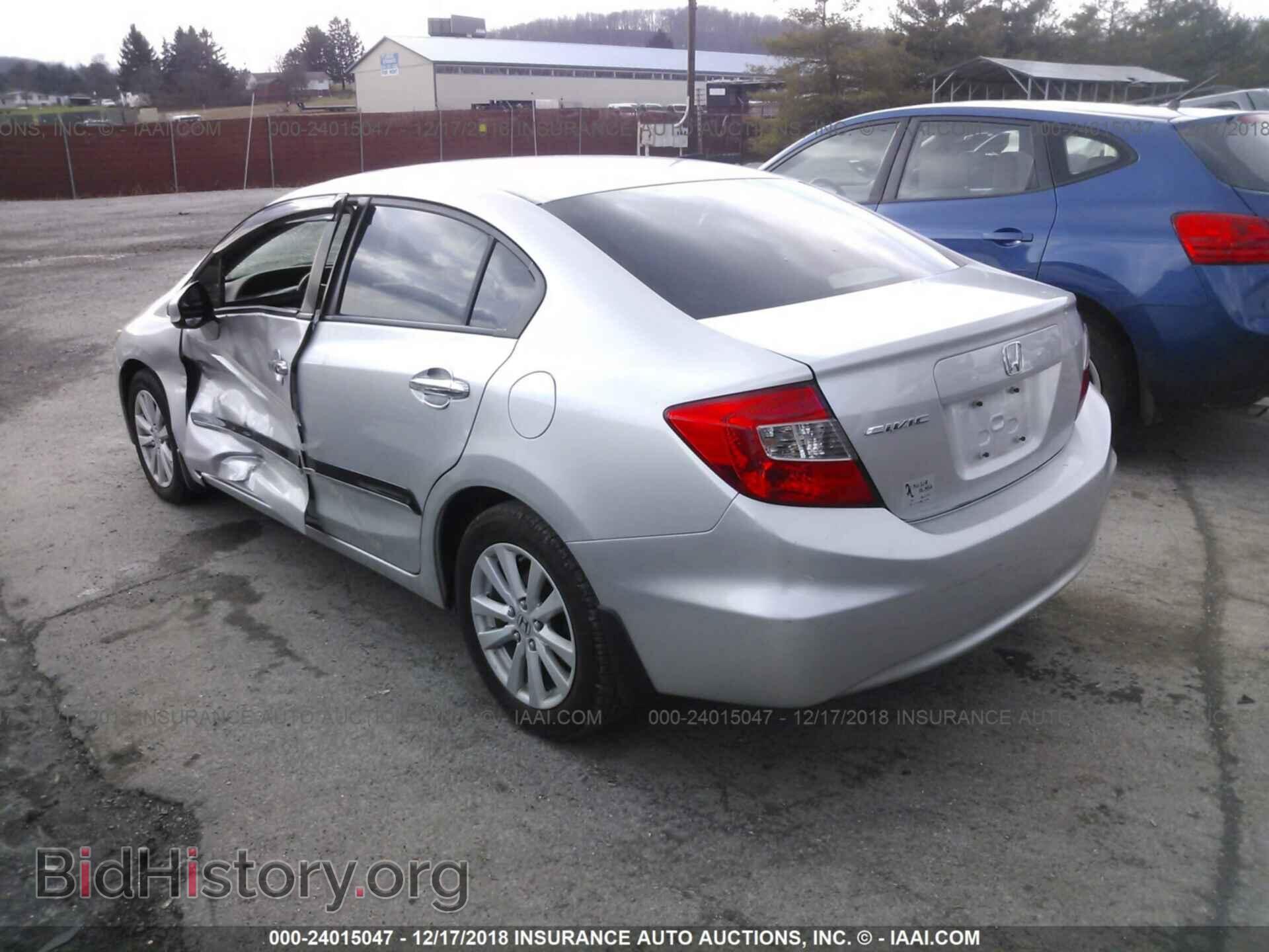 2012 HONDA CIVIC - VIN: 2HGFB2F89CH307892 - Photo 3