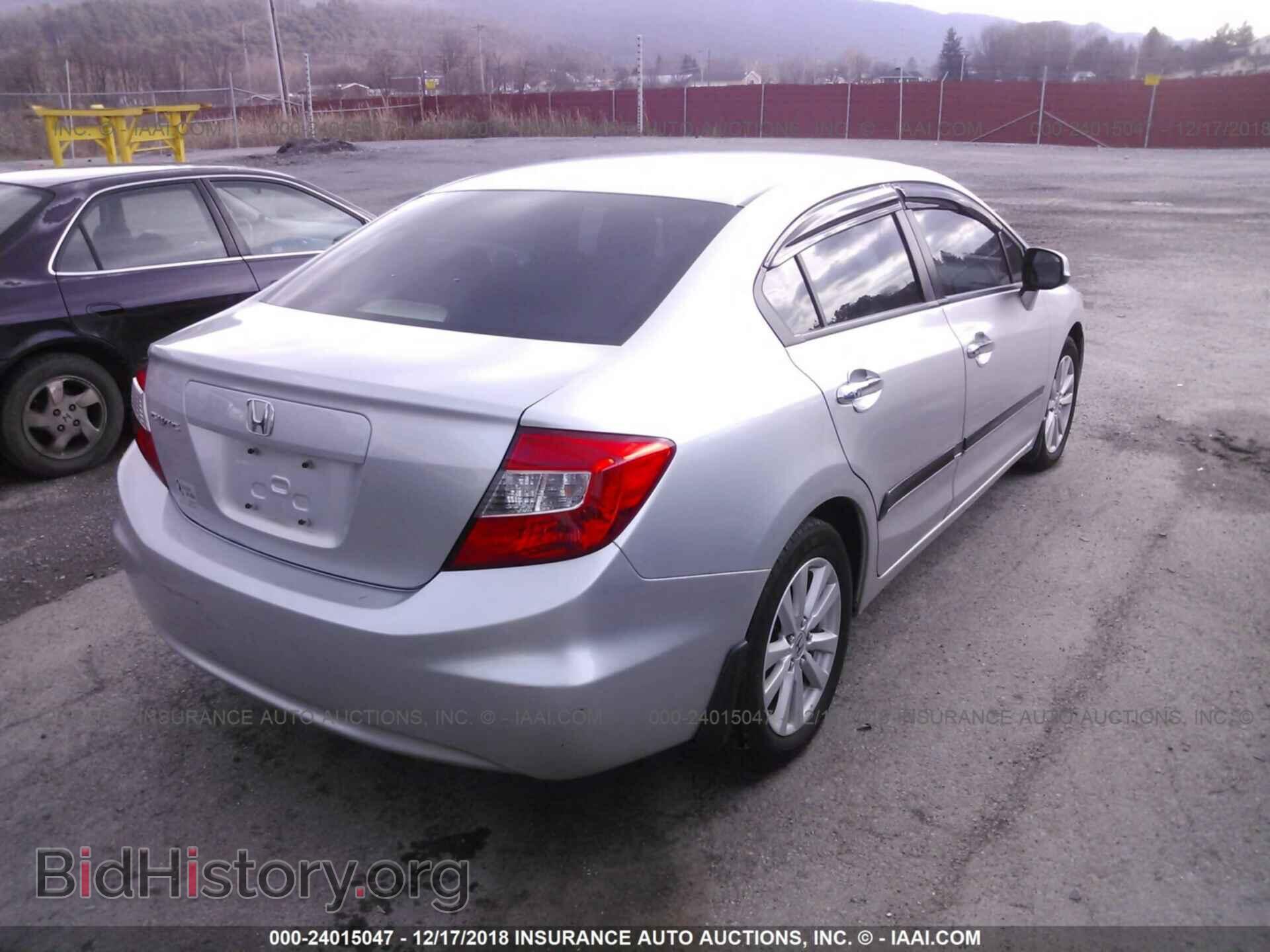 2012 HONDA CIVIC - VIN: 2HGFB2F89CH307892 - Photo 4