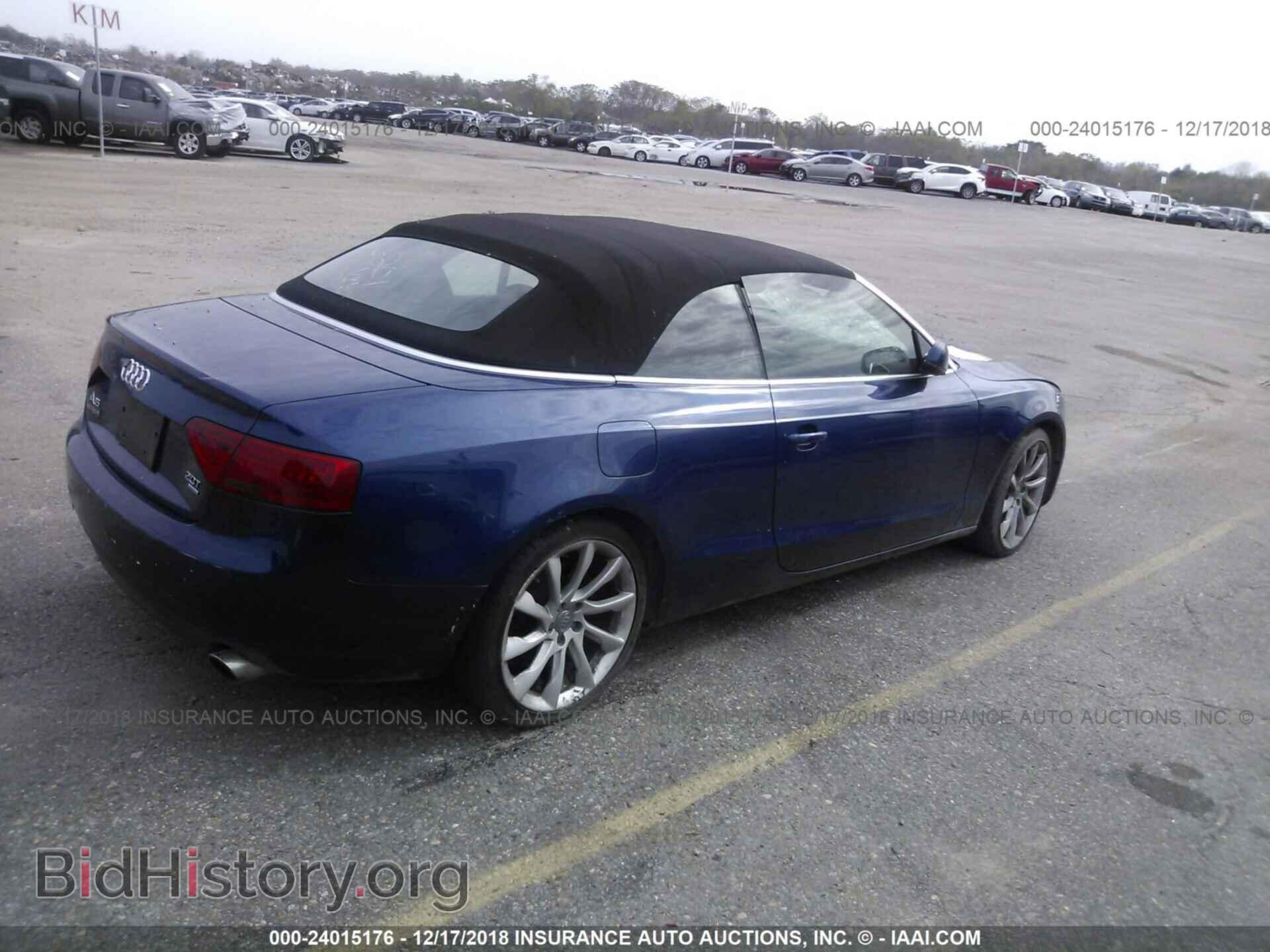 2013 AUDI A5 - VIN: WAULFAFH7DN012635 - Photo 4