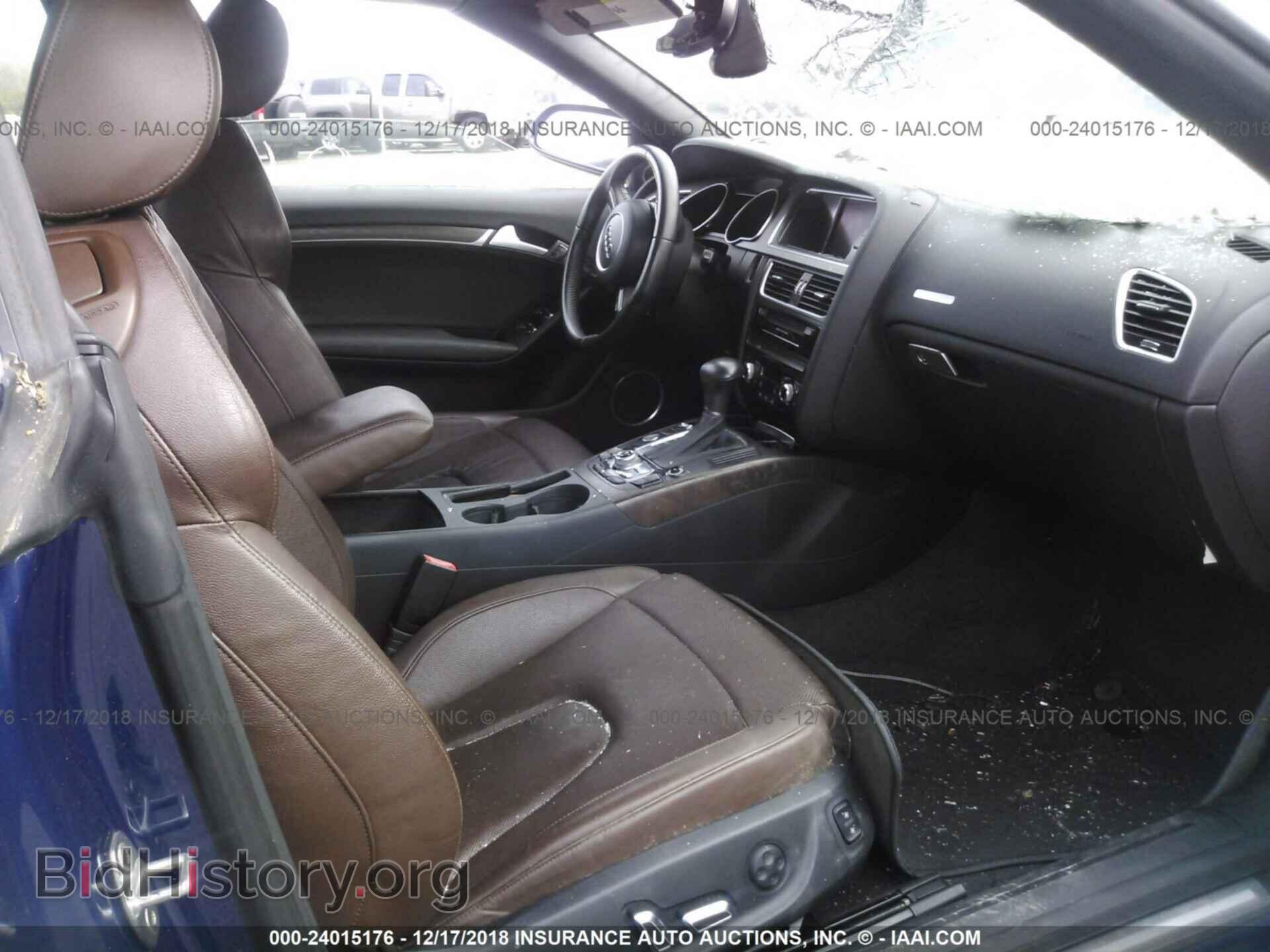 2013 AUDI A5 - VIN: WAULFAFH7DN012635 - Photo 5