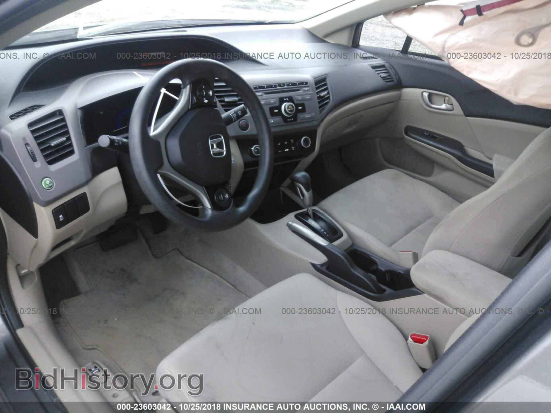 2012 HONDA CIVIC - VIN: 19XFB2F59CE081384 - Фото 5