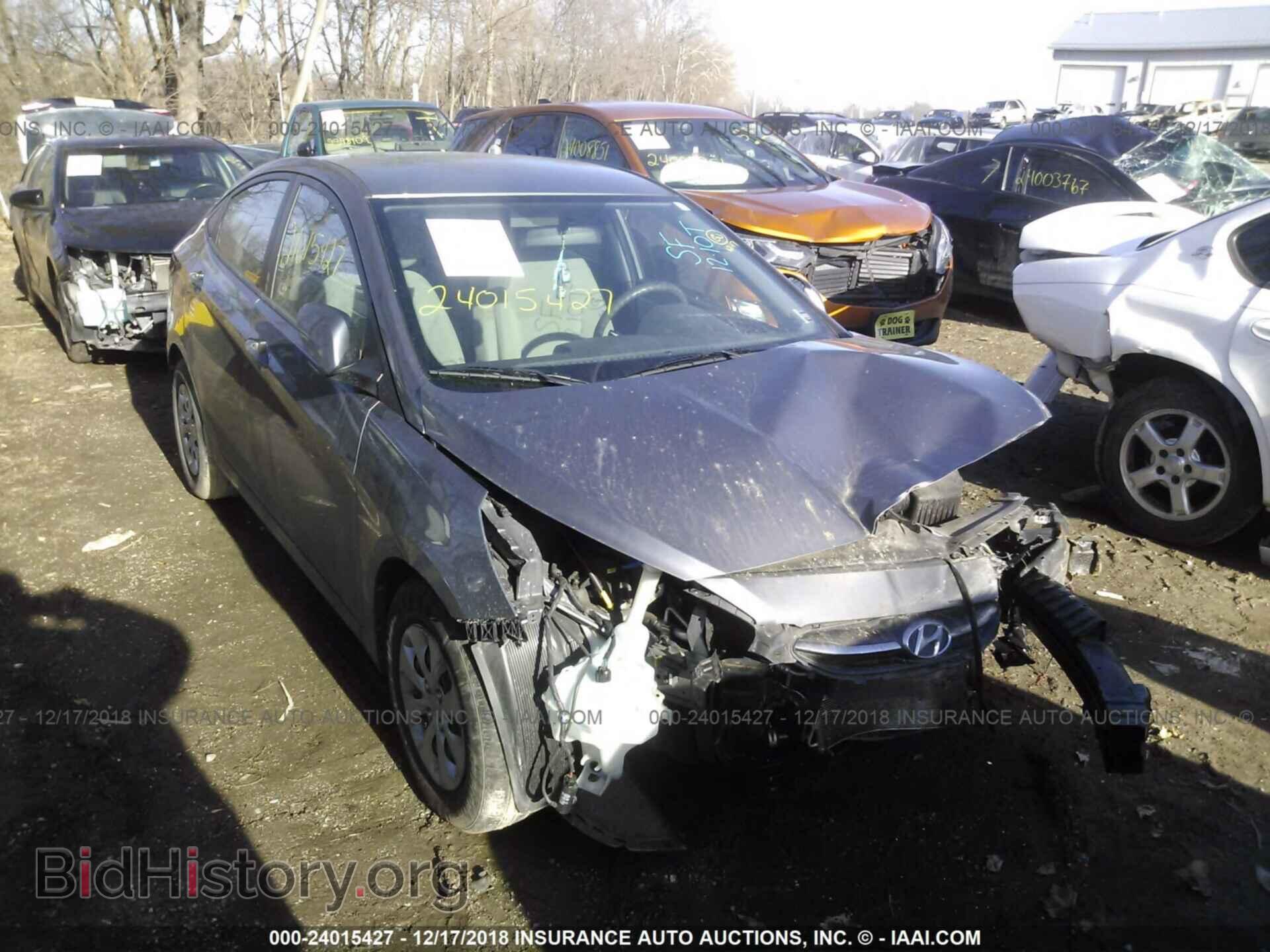 Фотография KMHCT4AE3FU843502 - HYUNDAI ACCENT 2015