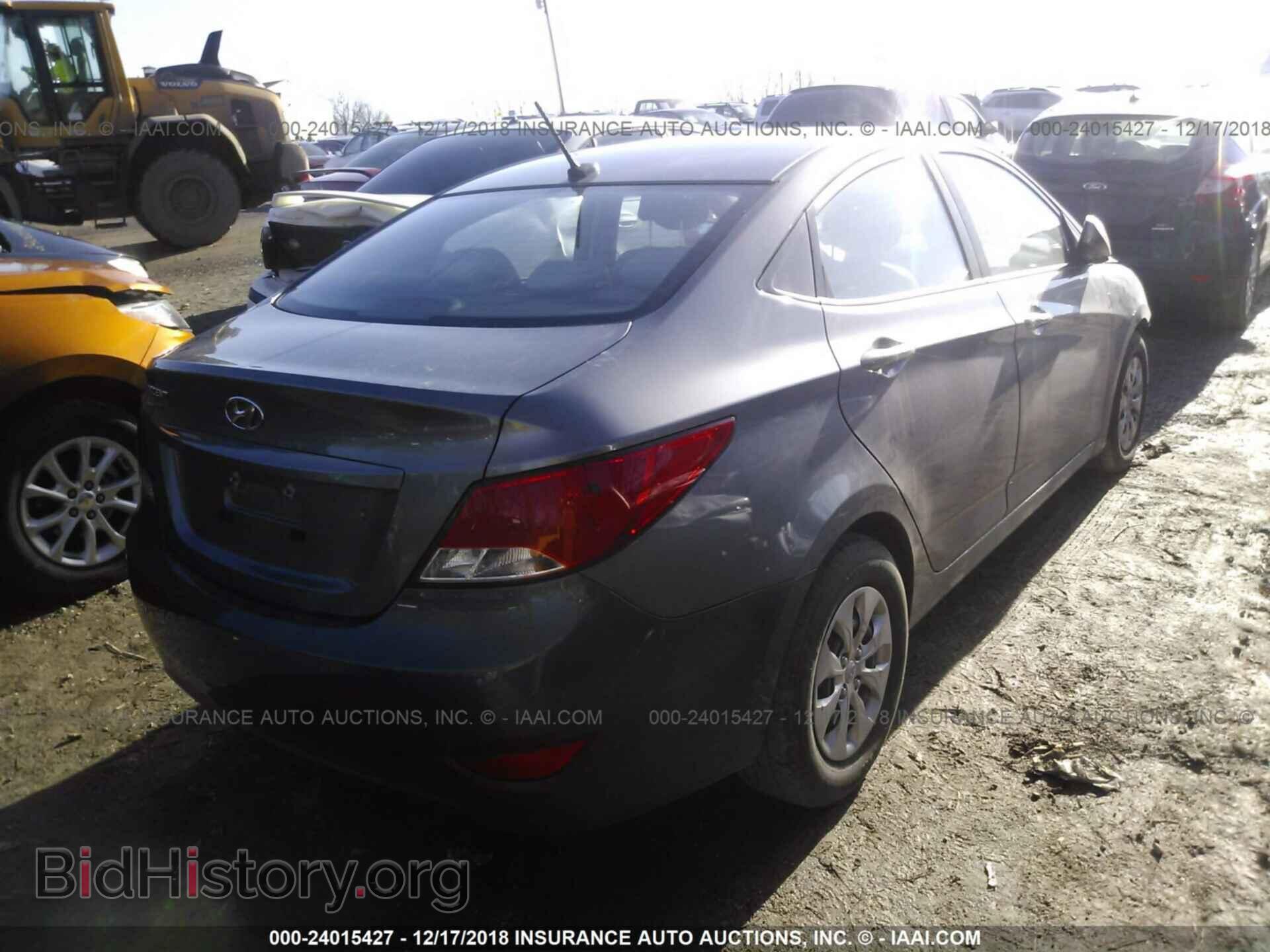 2015 HYUNDAI ACCENT - VIN: KMHCT4AE3FU843502 - Фото 4