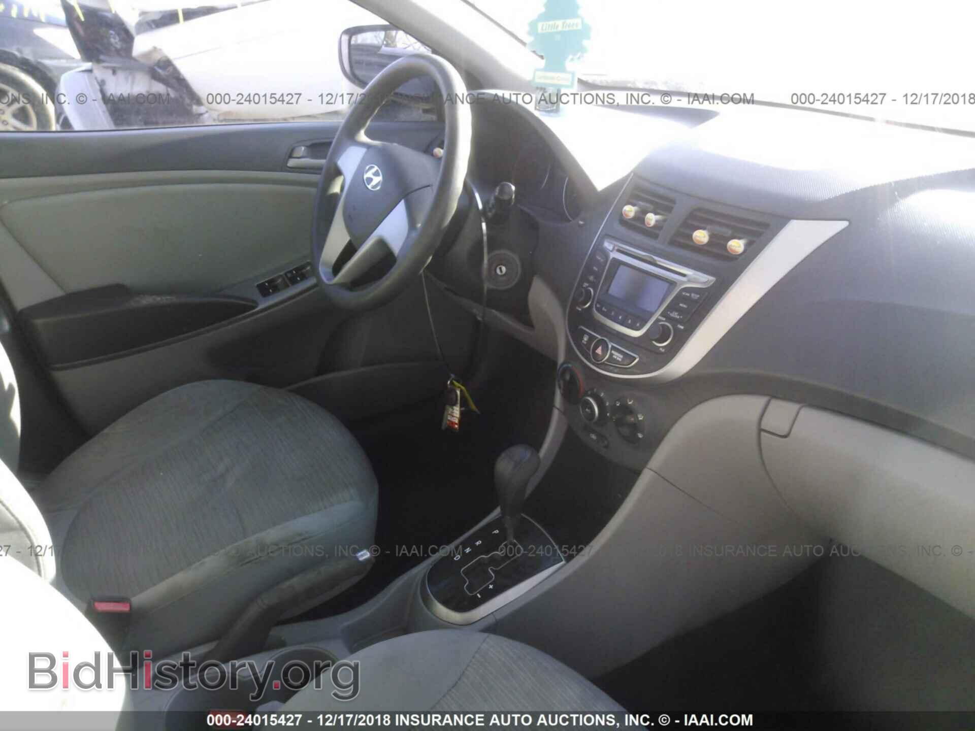 2015 HYUNDAI ACCENT - VIN: KMHCT4AE3FU843502 - Фото 5