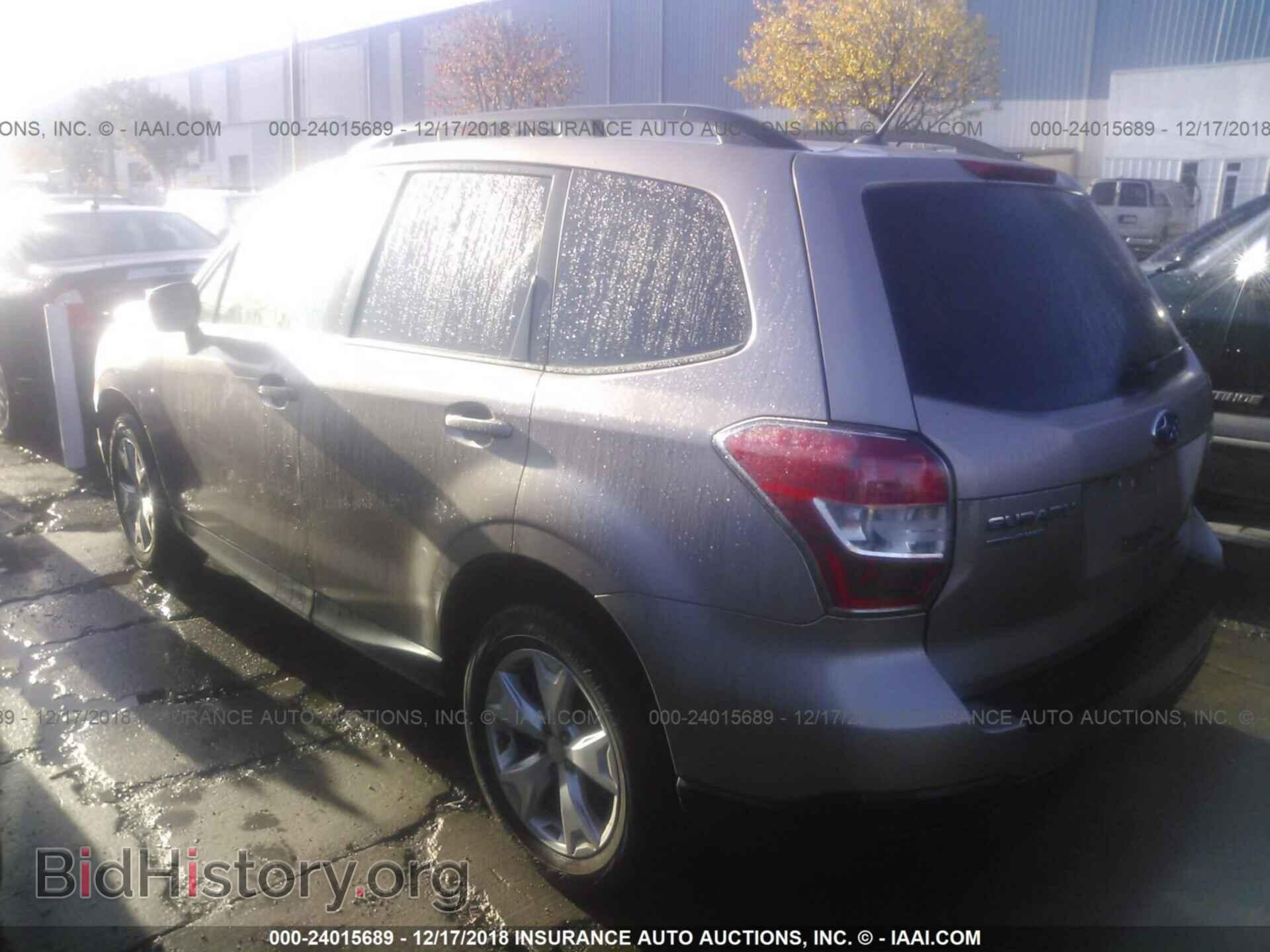 2015 Subaru Forester - VIN: JF2SJADC9FH474945 - Фото 3