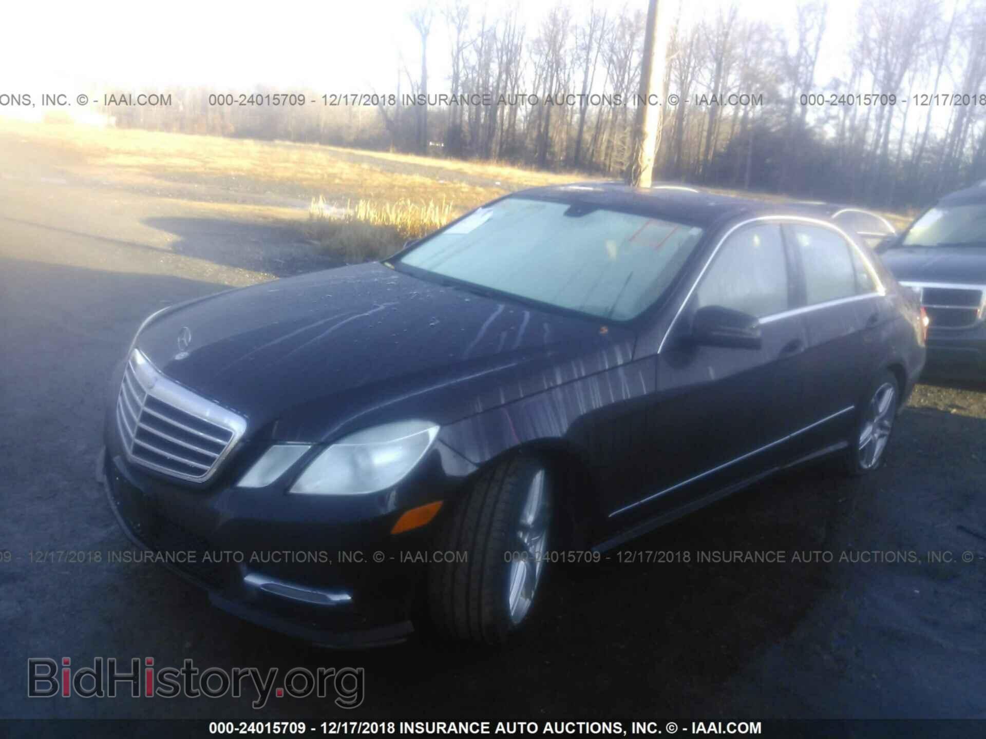 2013 MERCEDES-BENZ E - VIN: WDDHF8JB1DA748407 - Фото 2
