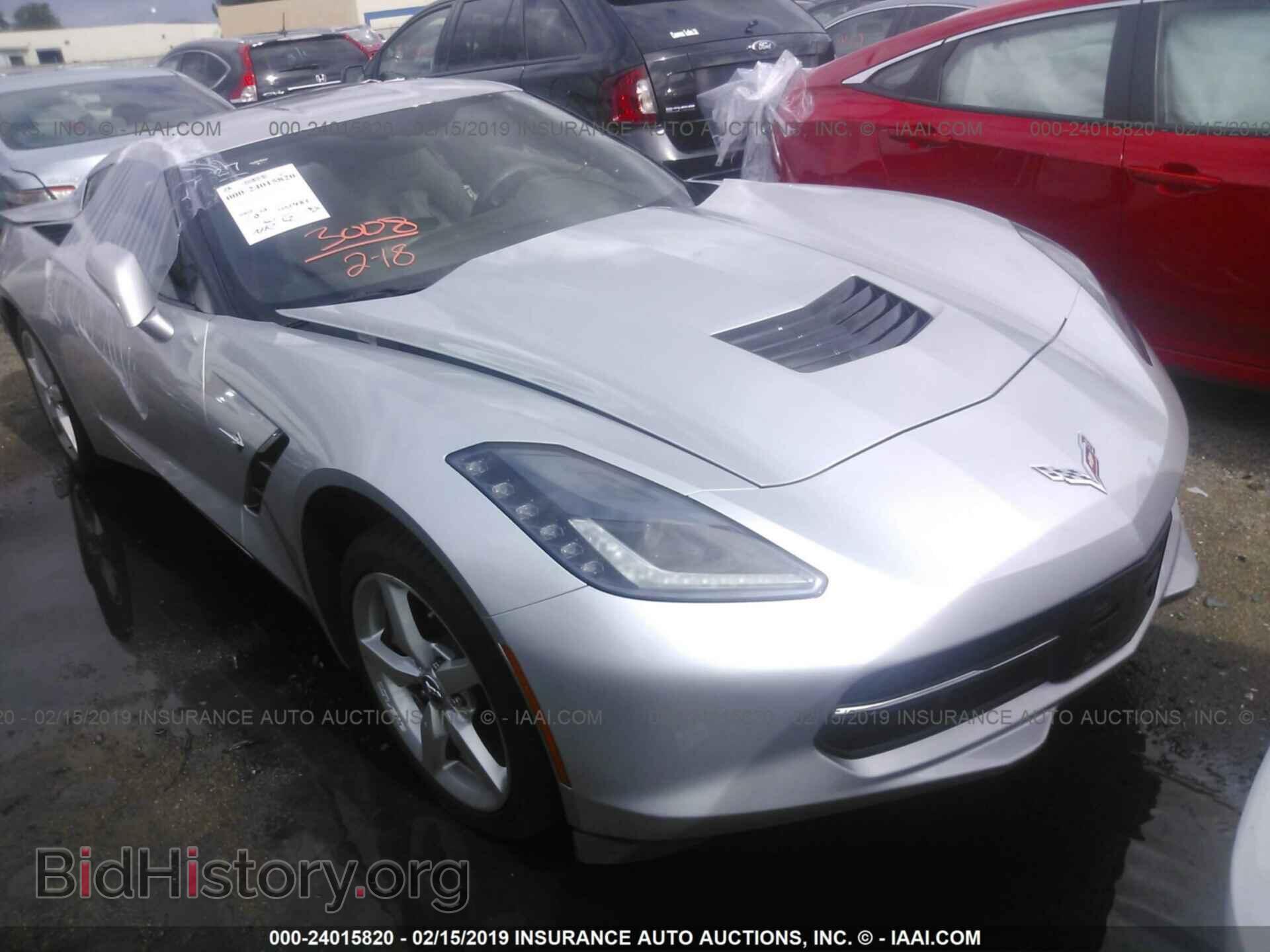 Photo 1G1YD2D73E5116595 - CHEVROLET CORVETTE 2014