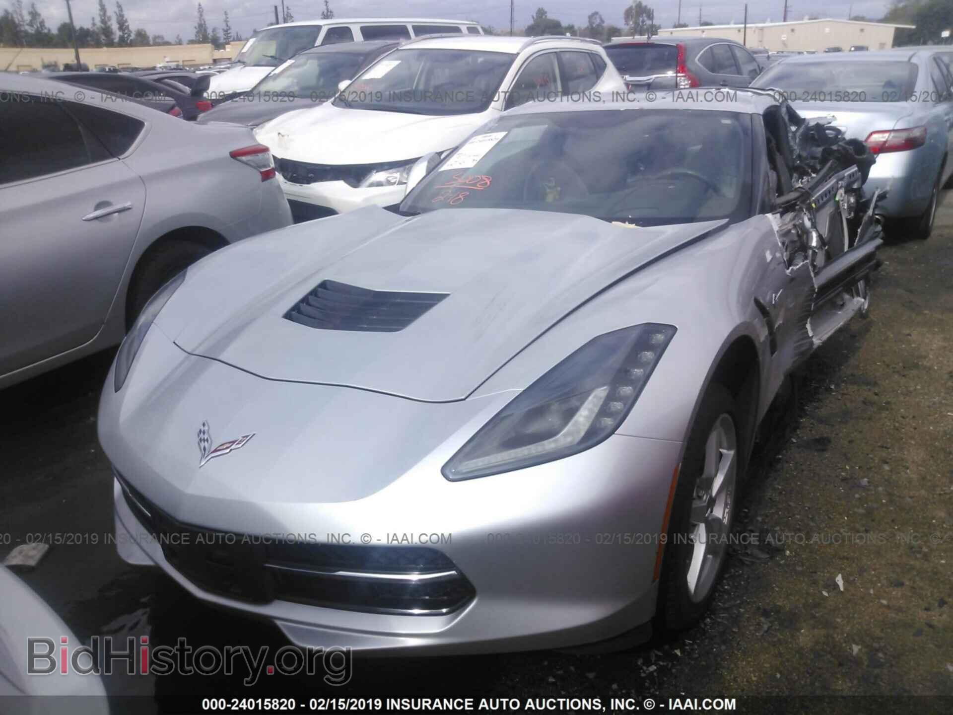 2014 CHEVROLET CORVETTE - VIN: 1G1YD2D73E5116595 - Фото 2