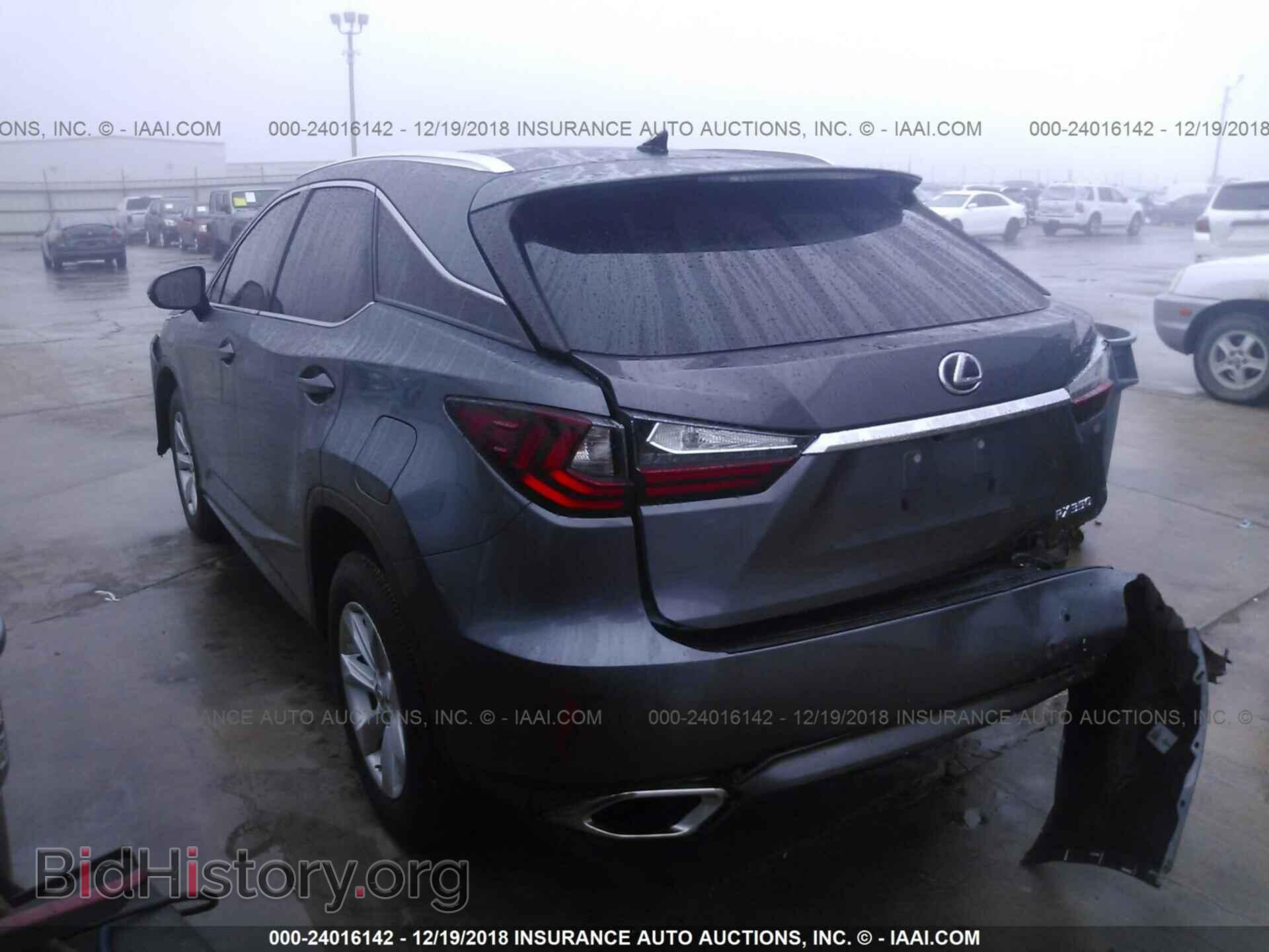 2016 LEXUS RX - VIN: 2T2ZZMCA5GC022158 - Фото 3