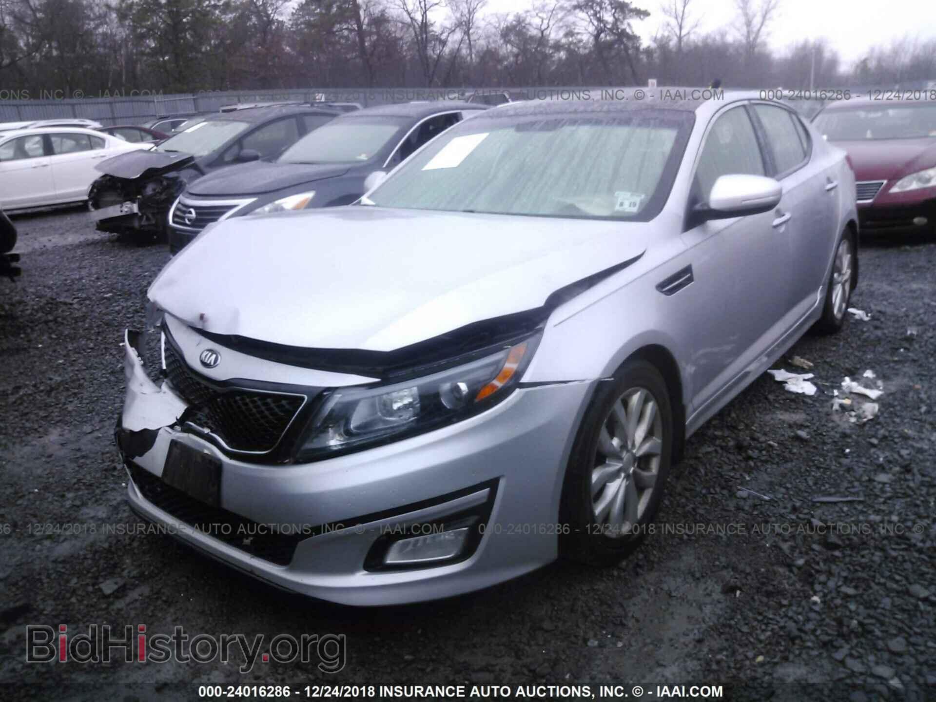 2015 KIA OPTIMA - VIN: 5XXGN4A72FG379383 - Фото 2