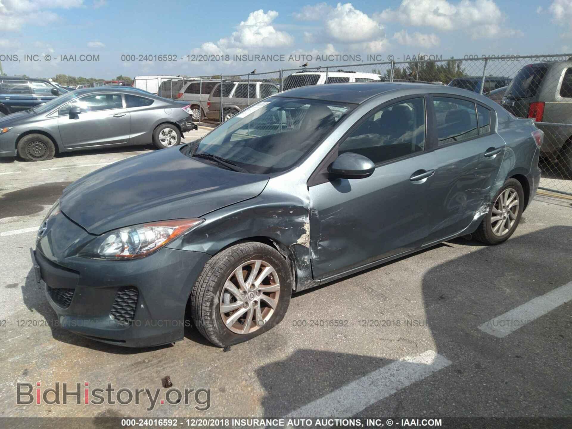 2012 MAZDA 3 - VIN: JM1BL1V88C1639584 - Фото 2
