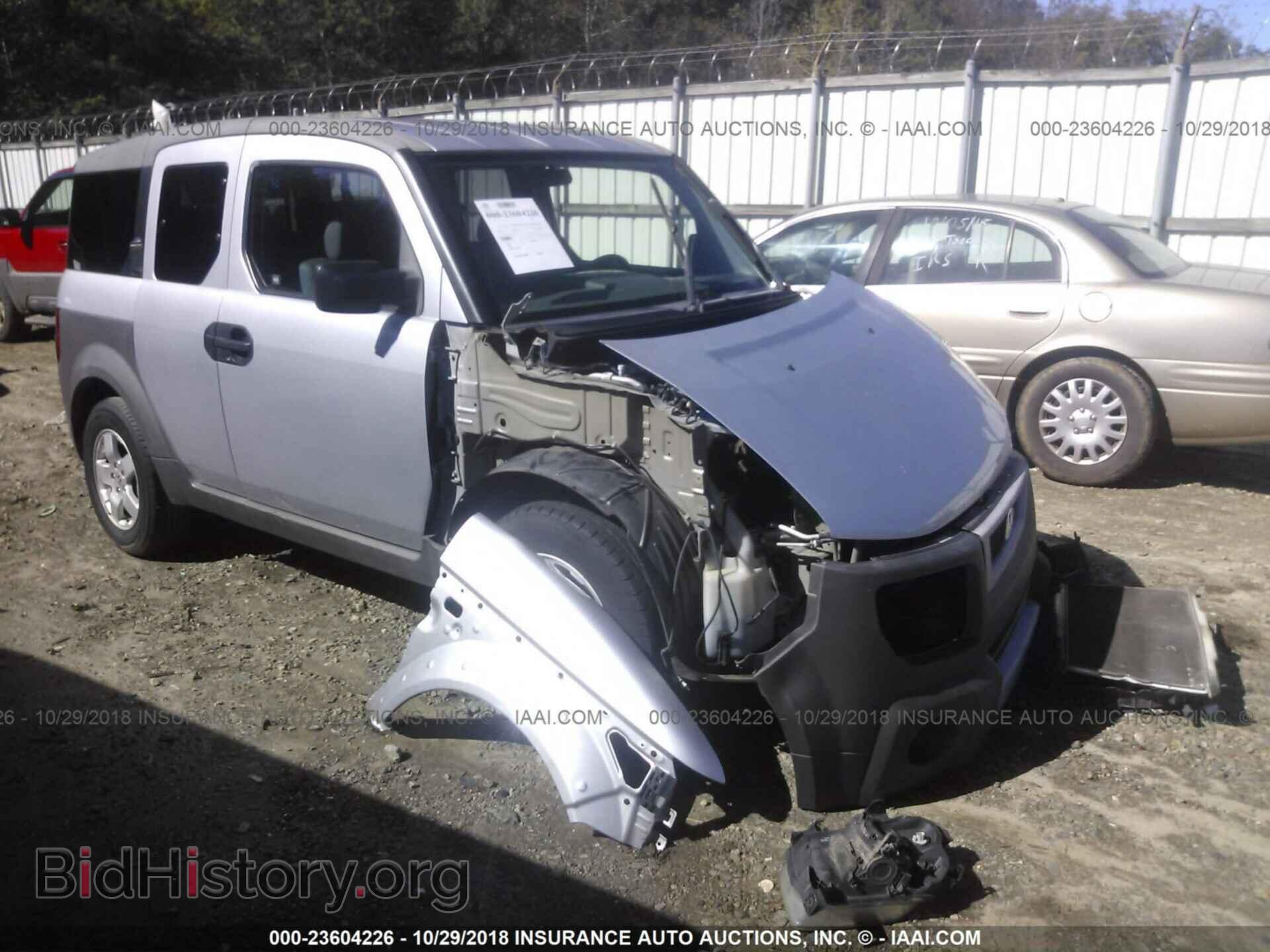 Фотография 5J6YH18584L000215 - HONDA ELEMENT 2004