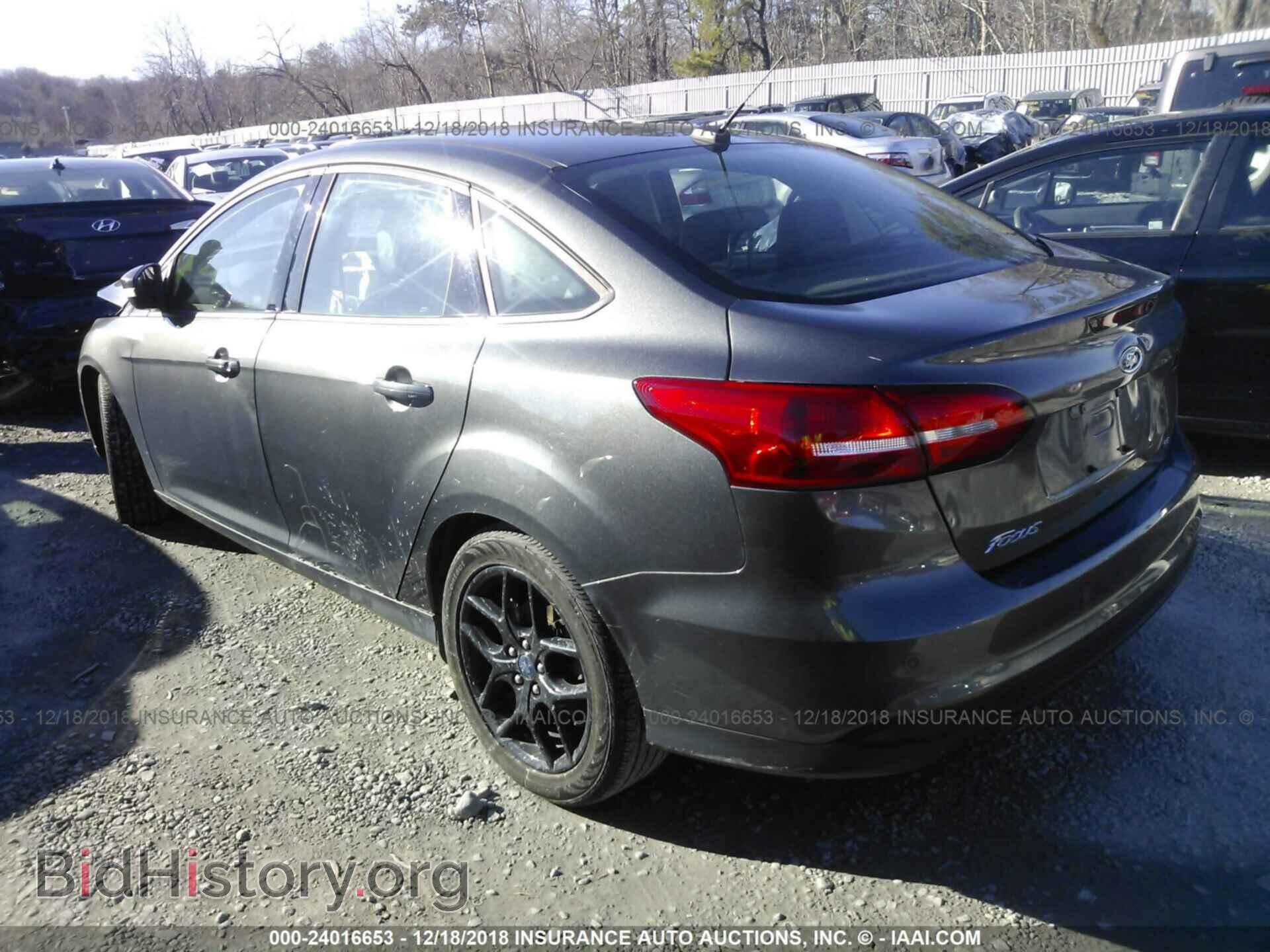 2016 FORD FOCUS - VIN: 1FADP3F28GL396670 - Фото 3