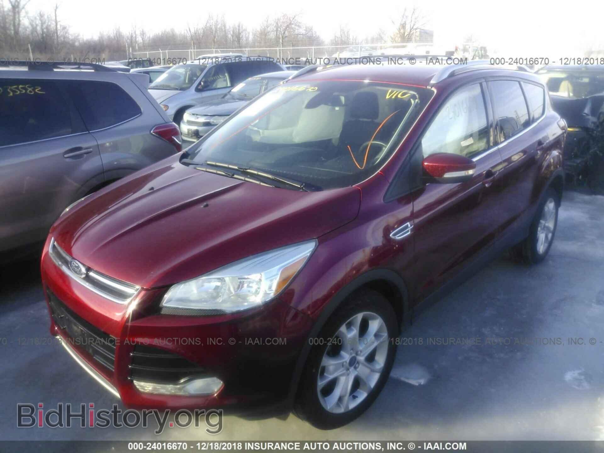 2014 FORD ESCAPE - VIN: 1FMCU9J92EUD23772 - Фото 2