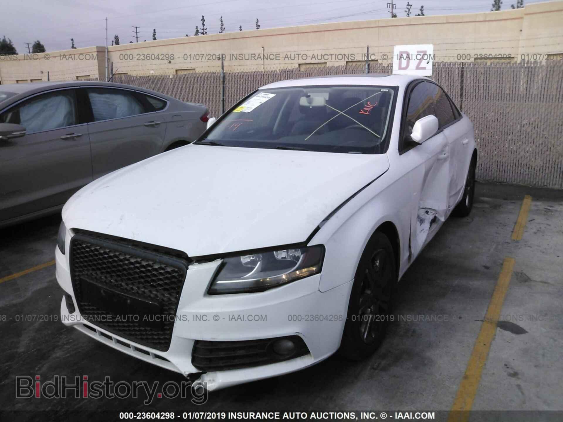 2011 AUDI A4 - VIN: WAUAFAFL6BN001067 - Фото 2