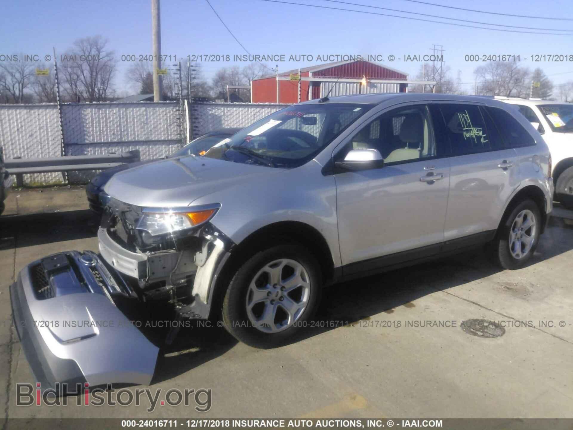 2014 FORD EDGE - VIN: 2FMDK4JC3EBA91438 - Фото 2