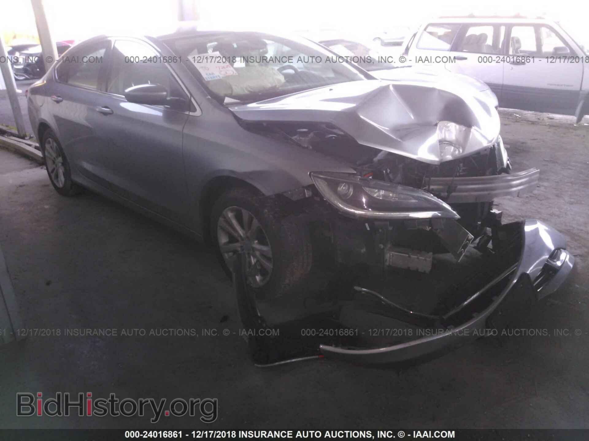 Photo 1C3CCCABXFN719701 - CHRYSLER 200 2015