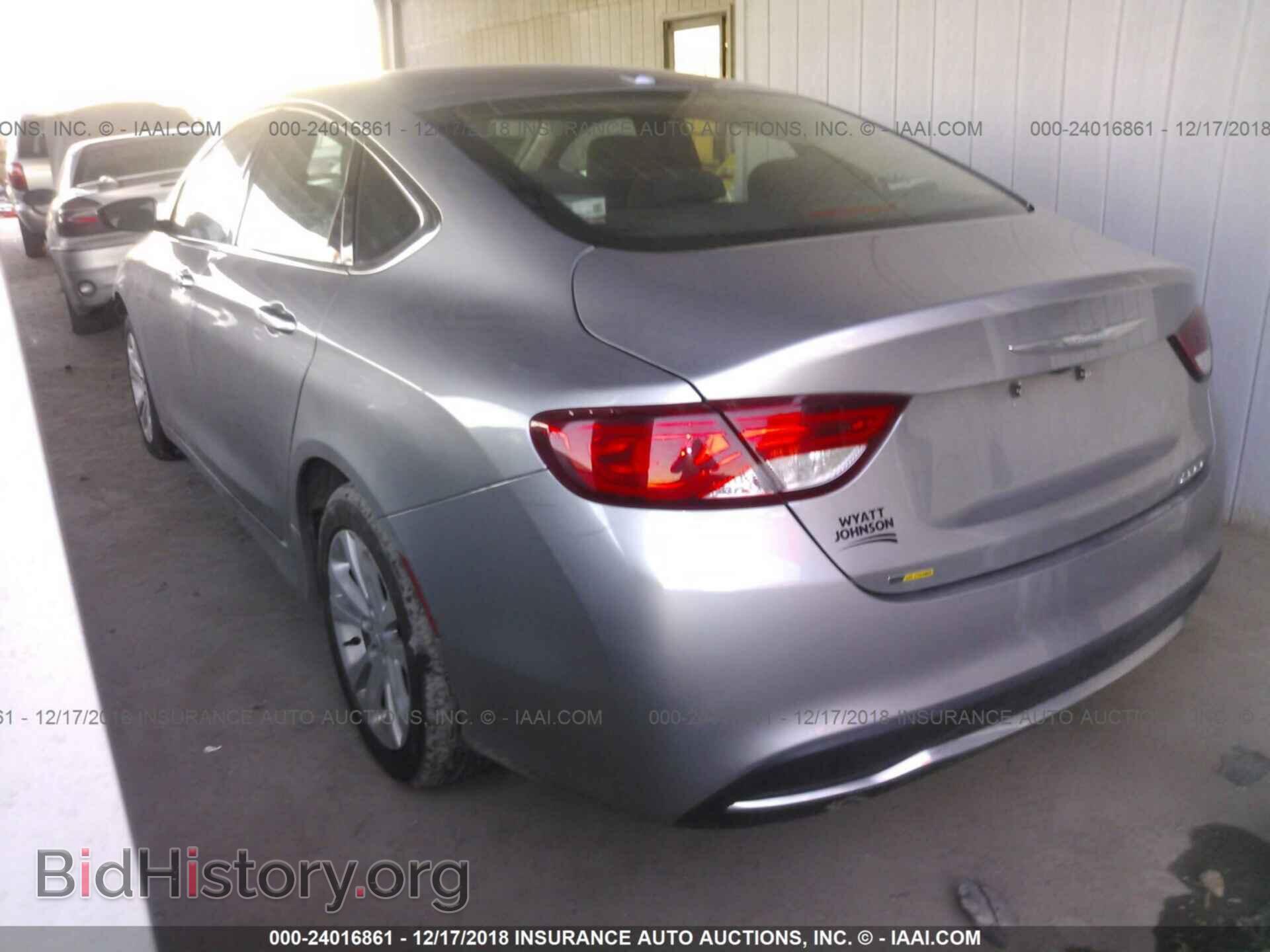 2015 CHRYSLER 200 - VIN: 1C3CCCABXFN719701 - Photo 3