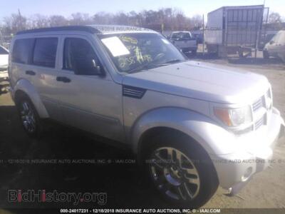 2011 Dodge NITRO Heat, silver — VIN 1D4PU4GX6BW522924, IAAI