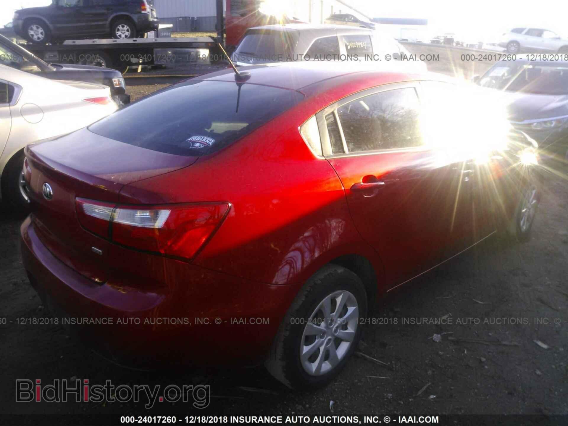 2015 KIA RIO - VIN: KNADM4A39F6444728 - Фото 4