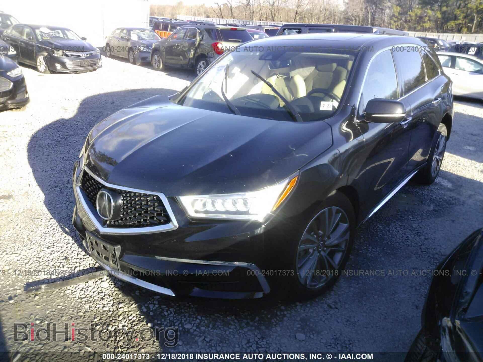 2017 ACURA MDX - VIN: 5FRYD4H50HB001966 - Фото 2