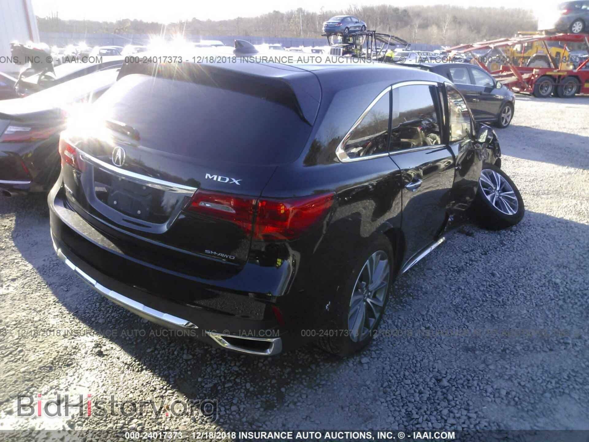2017 ACURA MDX - VIN: 5FRYD4H50HB001966 - Фото 4