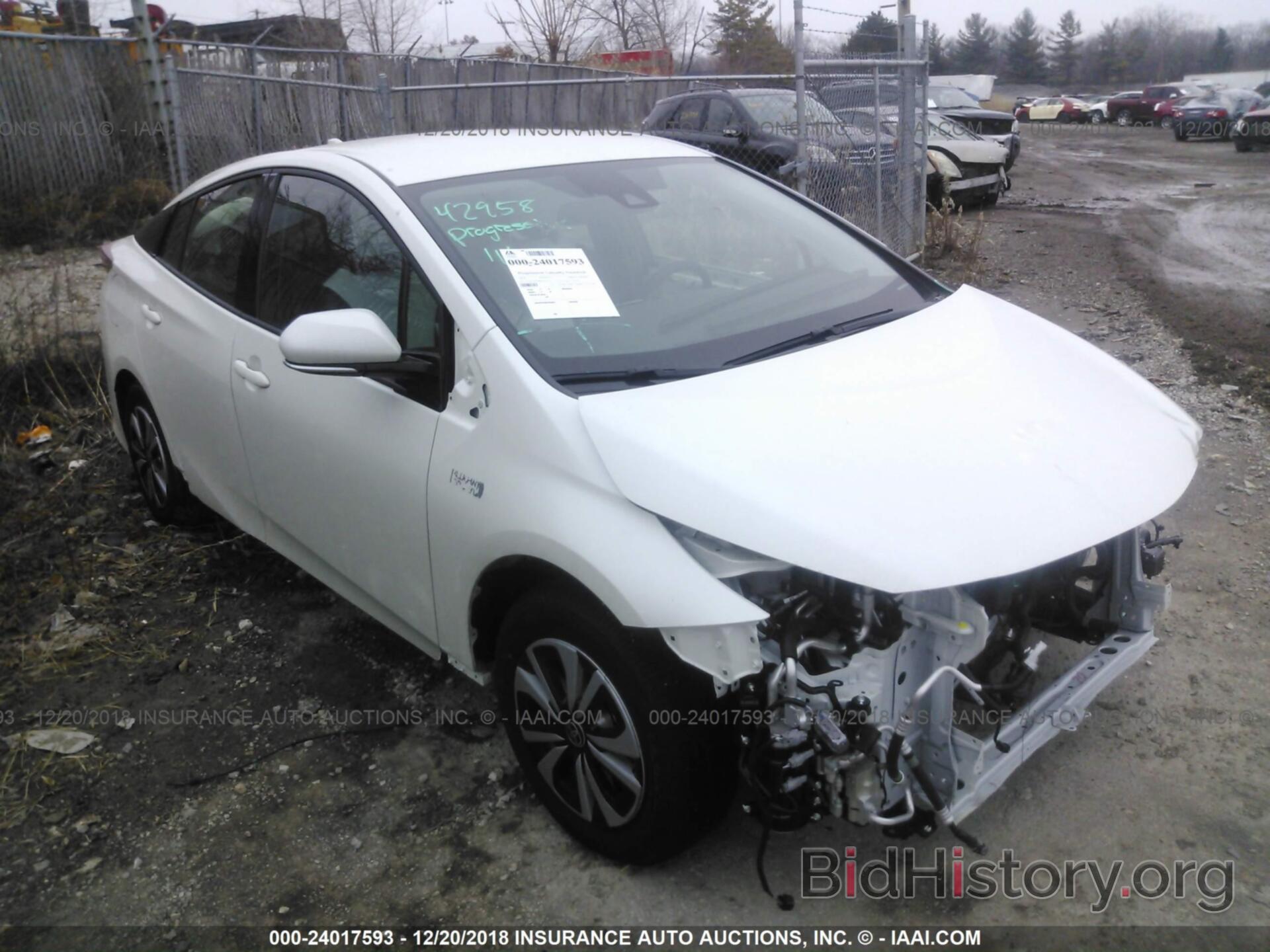 Photo JTDKARFPXJ3083368 - TOYOTA PRIUS PRIME 2018