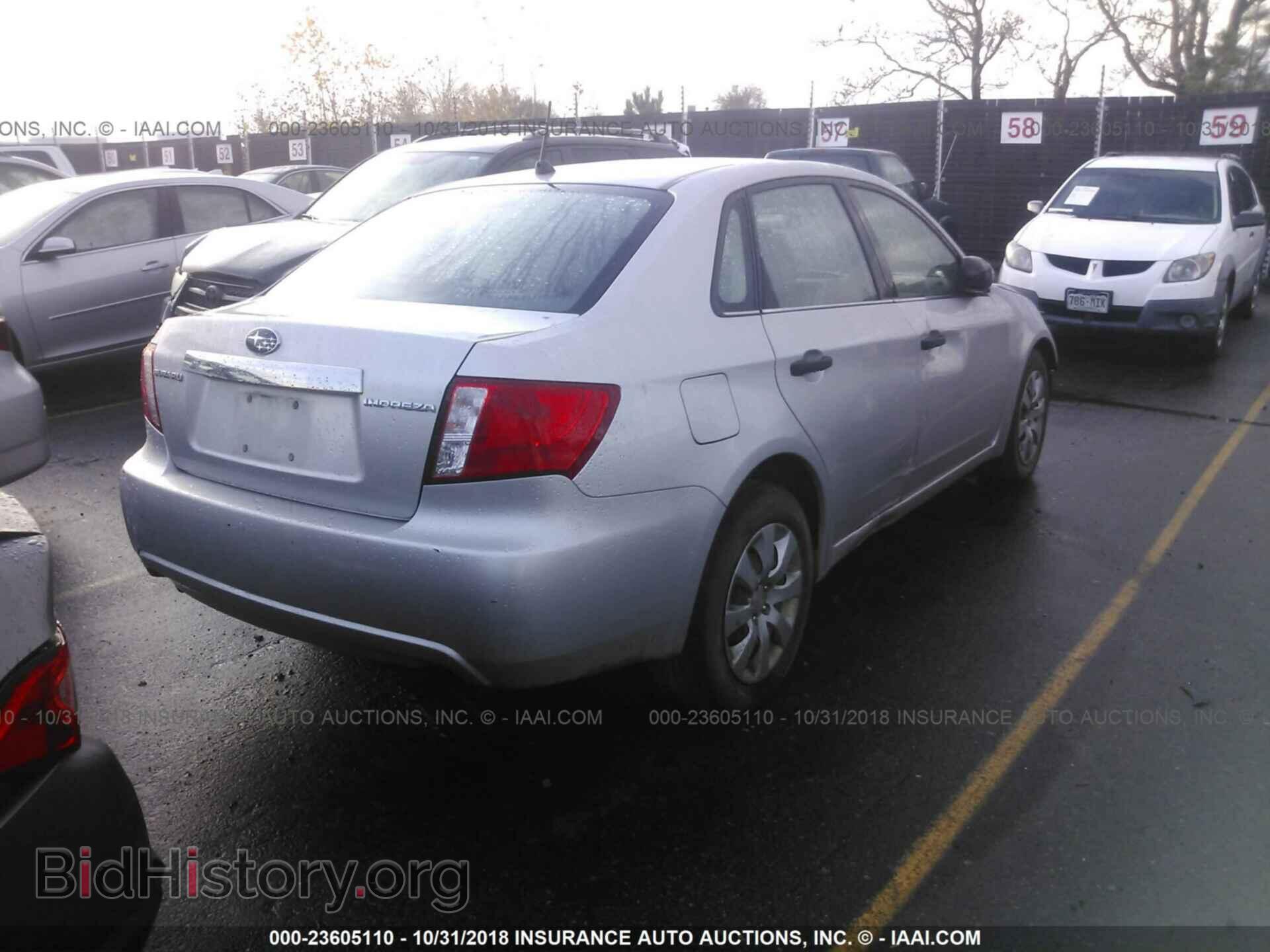 2008 SUBARU IMPREZA - VIN: JF1GE61668H519367 - Фото 4