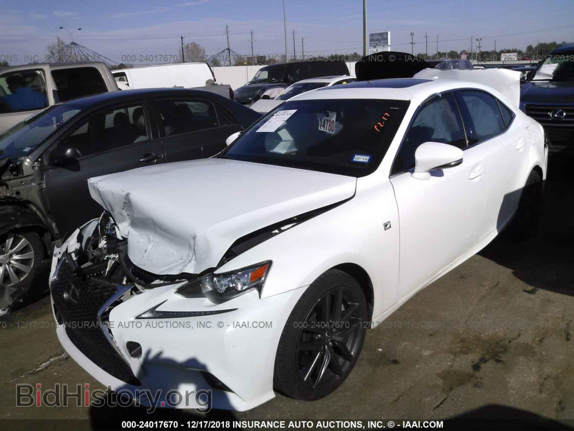 2016 LEXUS IS - VIN: JTHBE1D21G5024282 - Фото 2