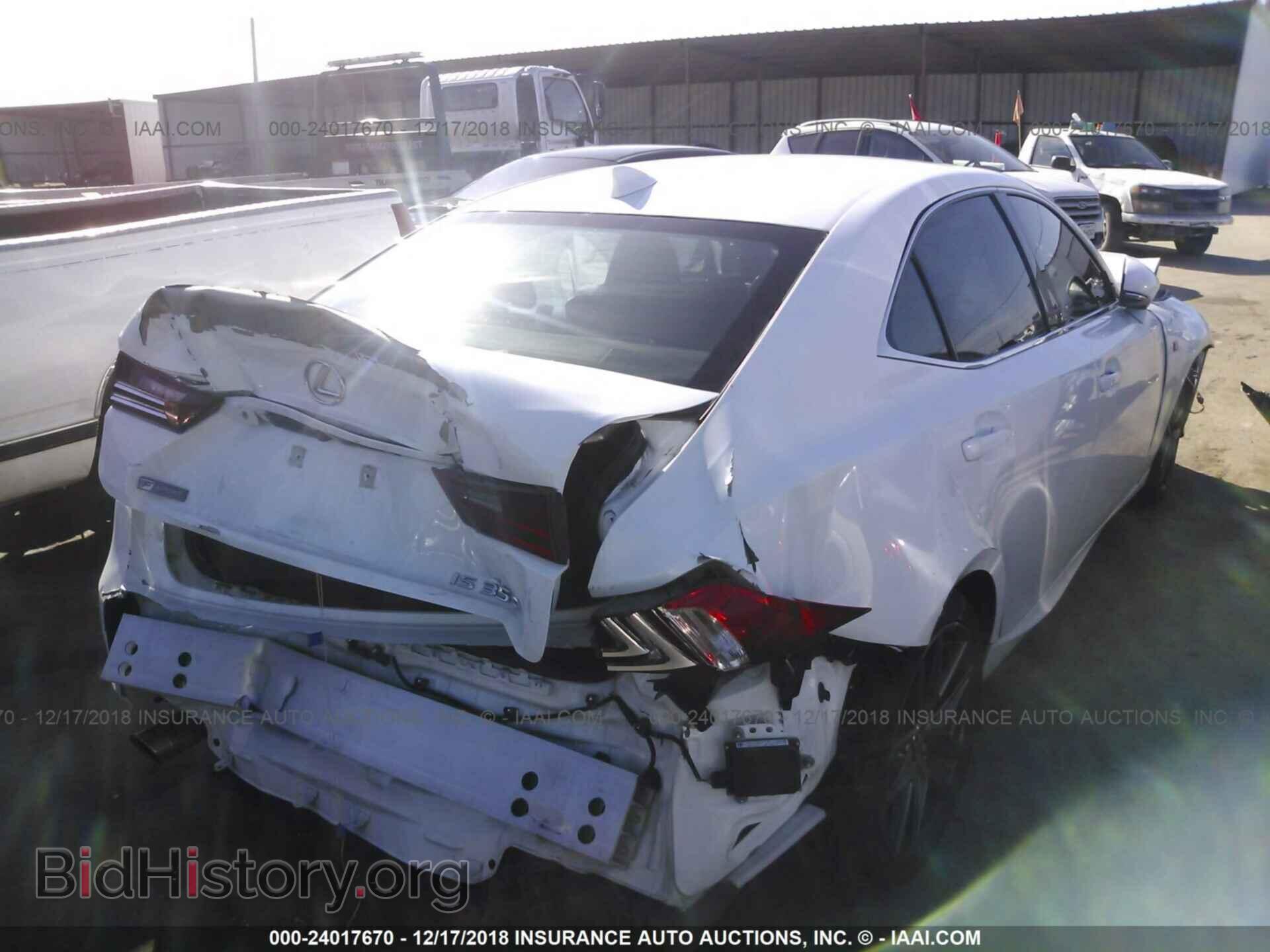 2016 LEXUS IS - VIN: JTHBE1D21G5024282 - Фото 4