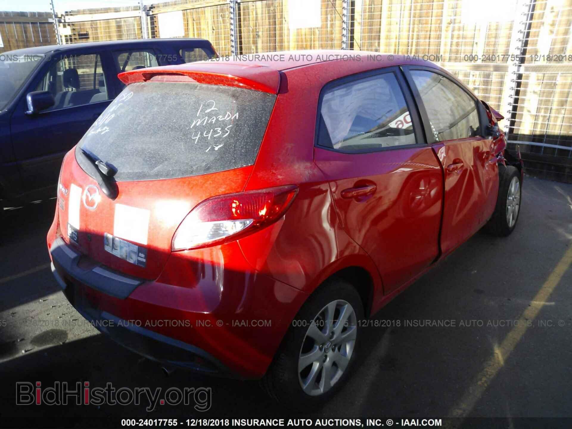 2012 MAZDA MAZDA2 - VIN: JM1DE1LY9C0140305 - Photo 4