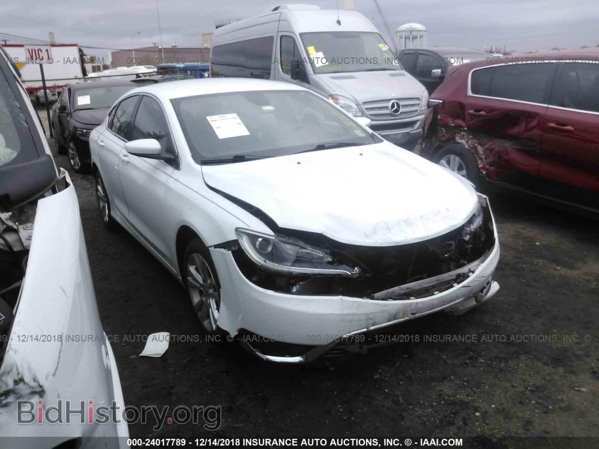 Photo 1C3CCCAG0FN753657 - CHRYSLER 200 2015