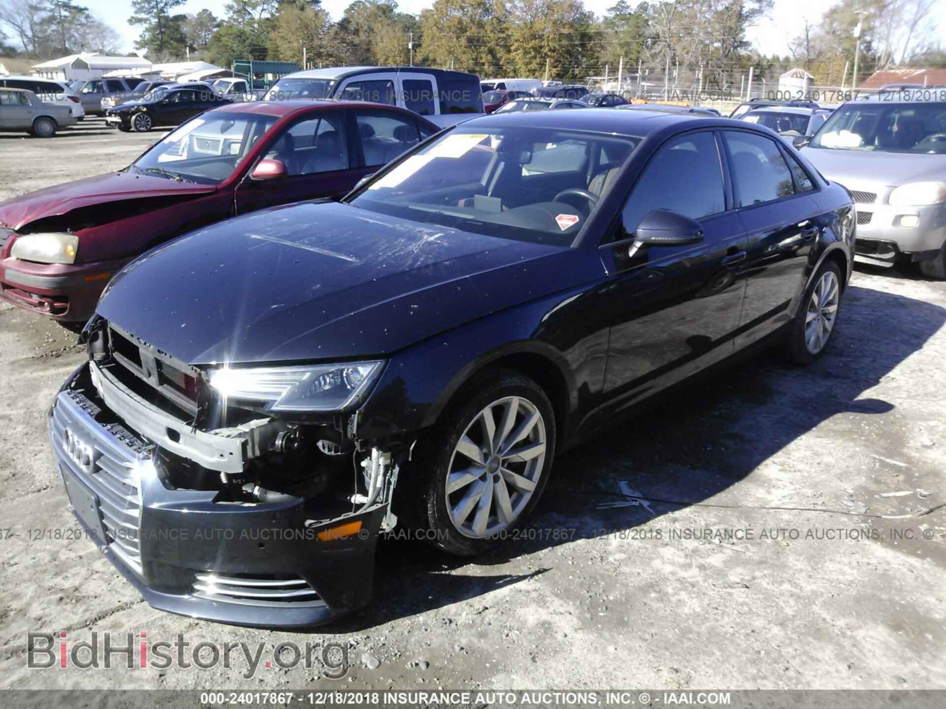 2017 AUDI A4 - VIN: WAUANAF48HN018666 - Photo 2