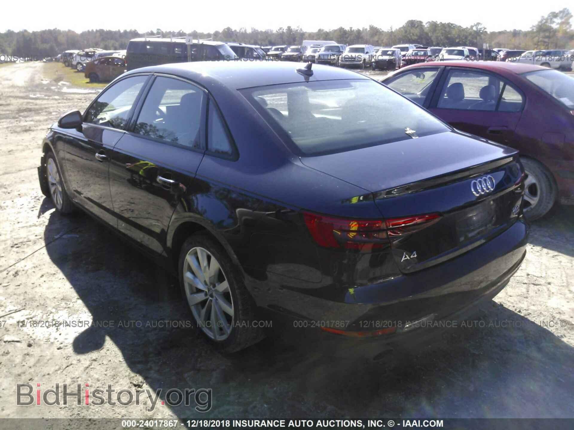 2017 AUDI A4 - VIN: WAUANAF48HN018666 - Photo 3