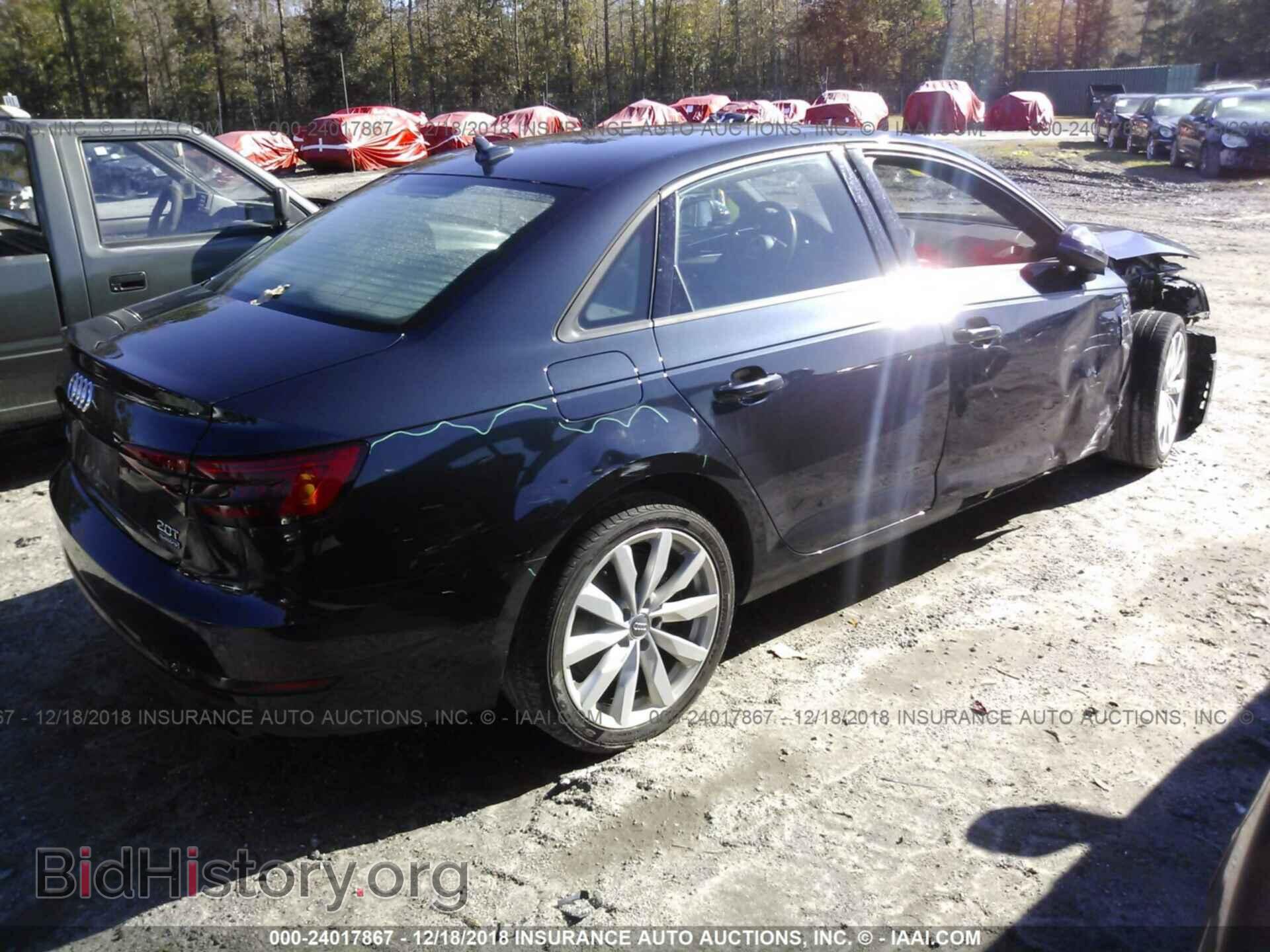 2017 AUDI A4 - VIN: WAUANAF48HN018666 - Photo 4