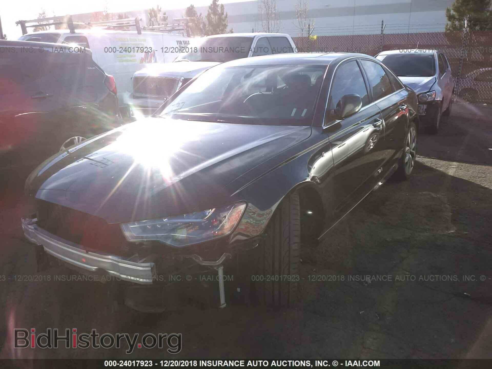 2012 AUDI A6 - VIN: WAUHGAFC3CN133183 - Фото 2