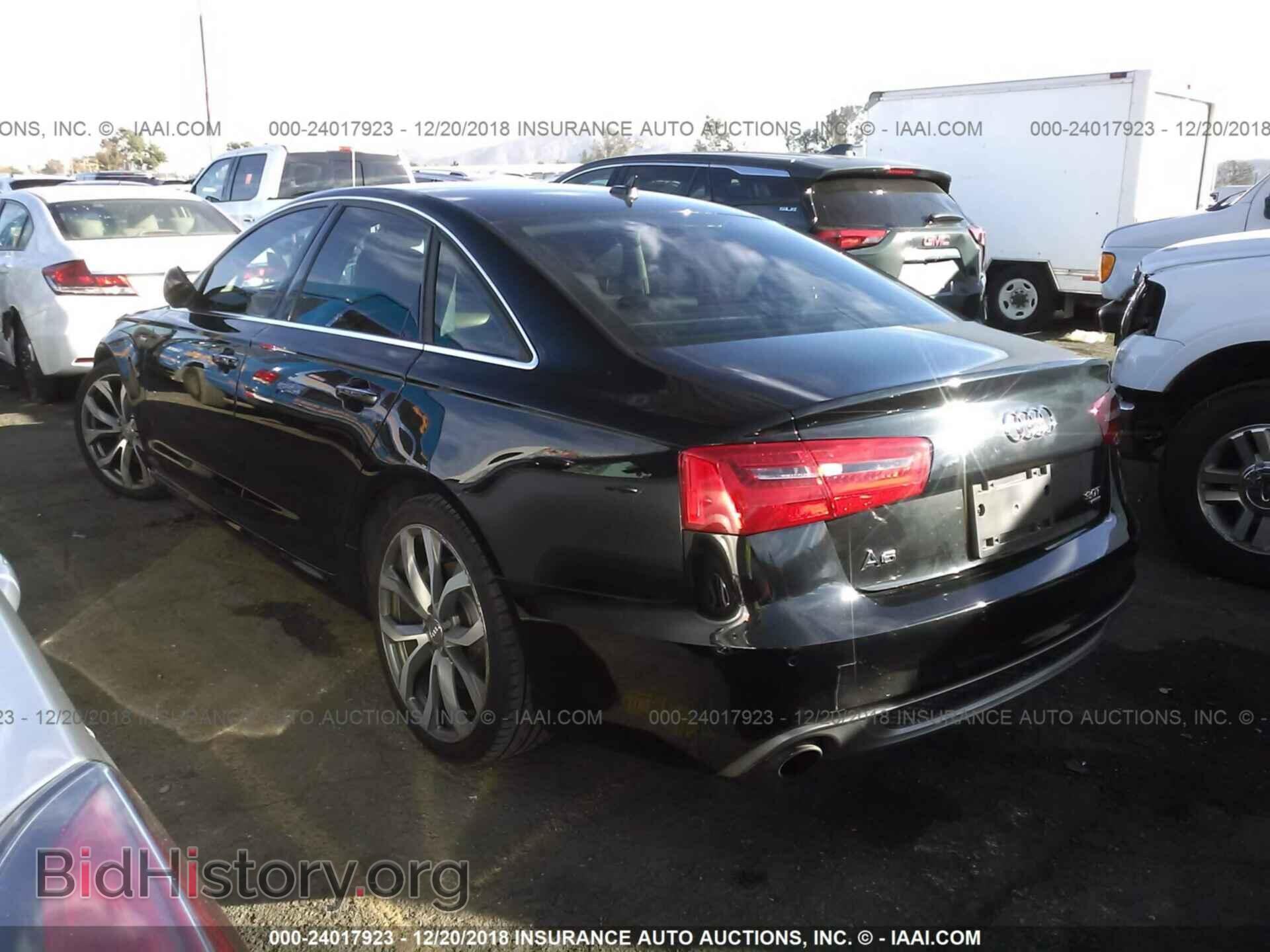 2012 AUDI A6 - VIN: WAUHGAFC3CN133183 - Фото 3